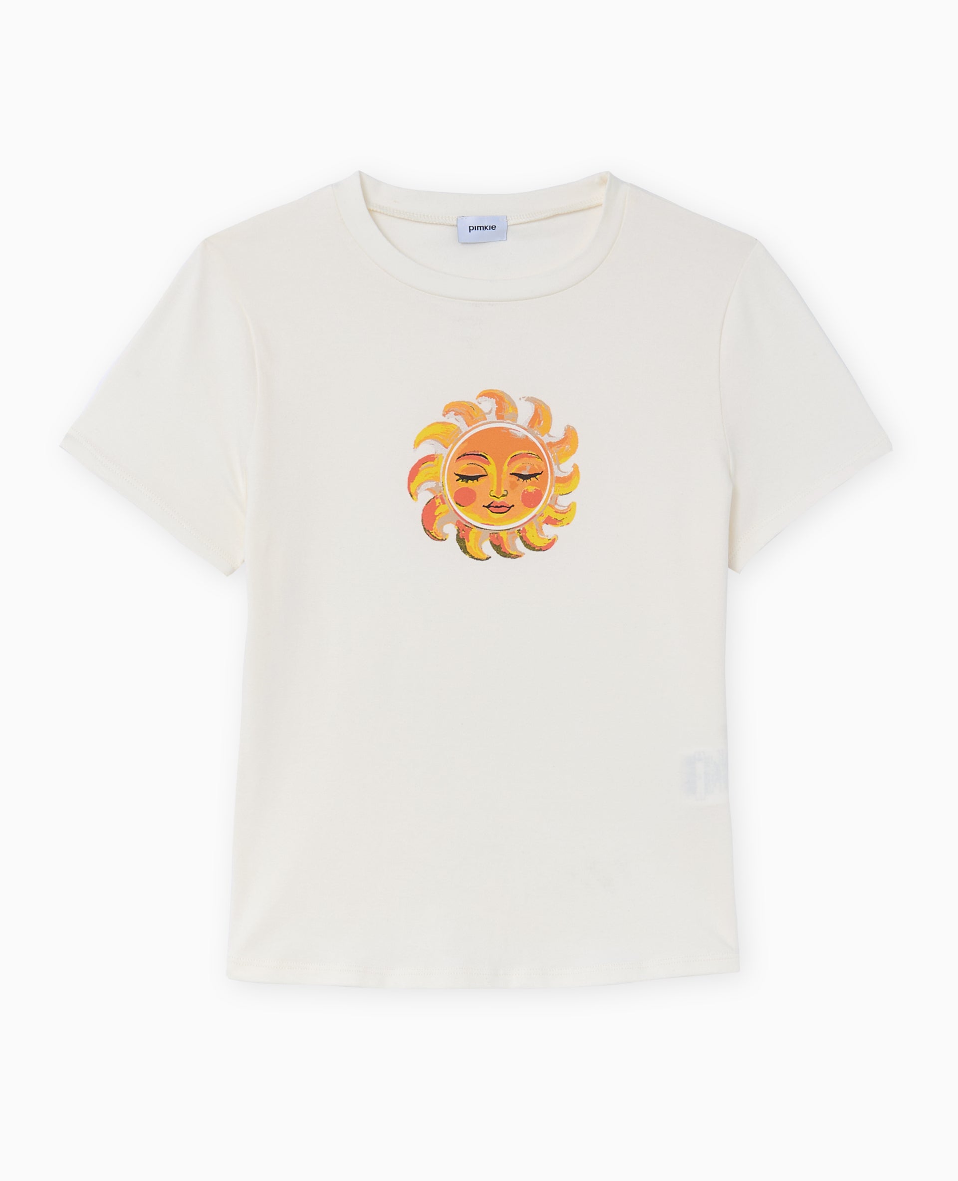 T-shirt manches courtes avec print devant