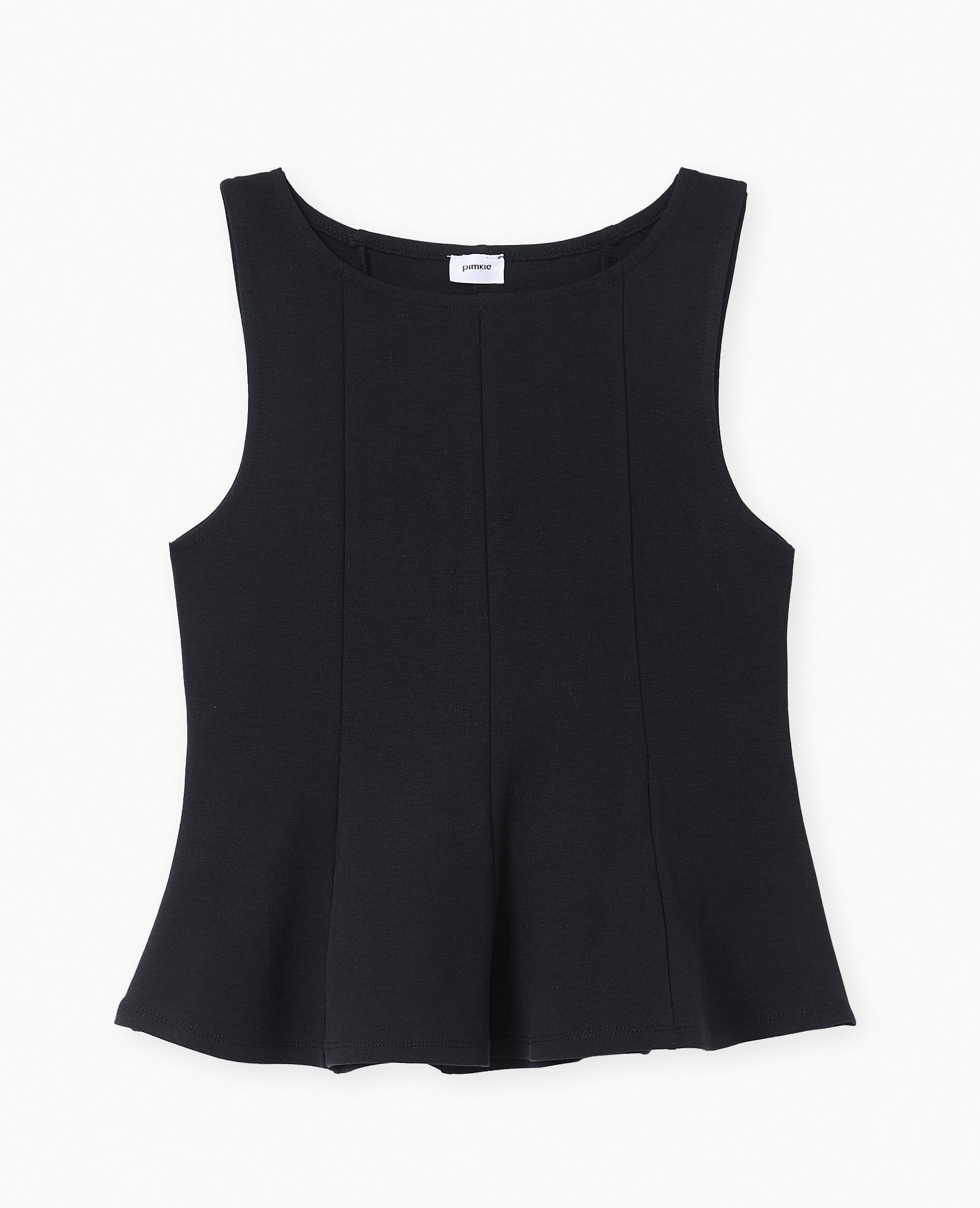 Débardeur forme peplum