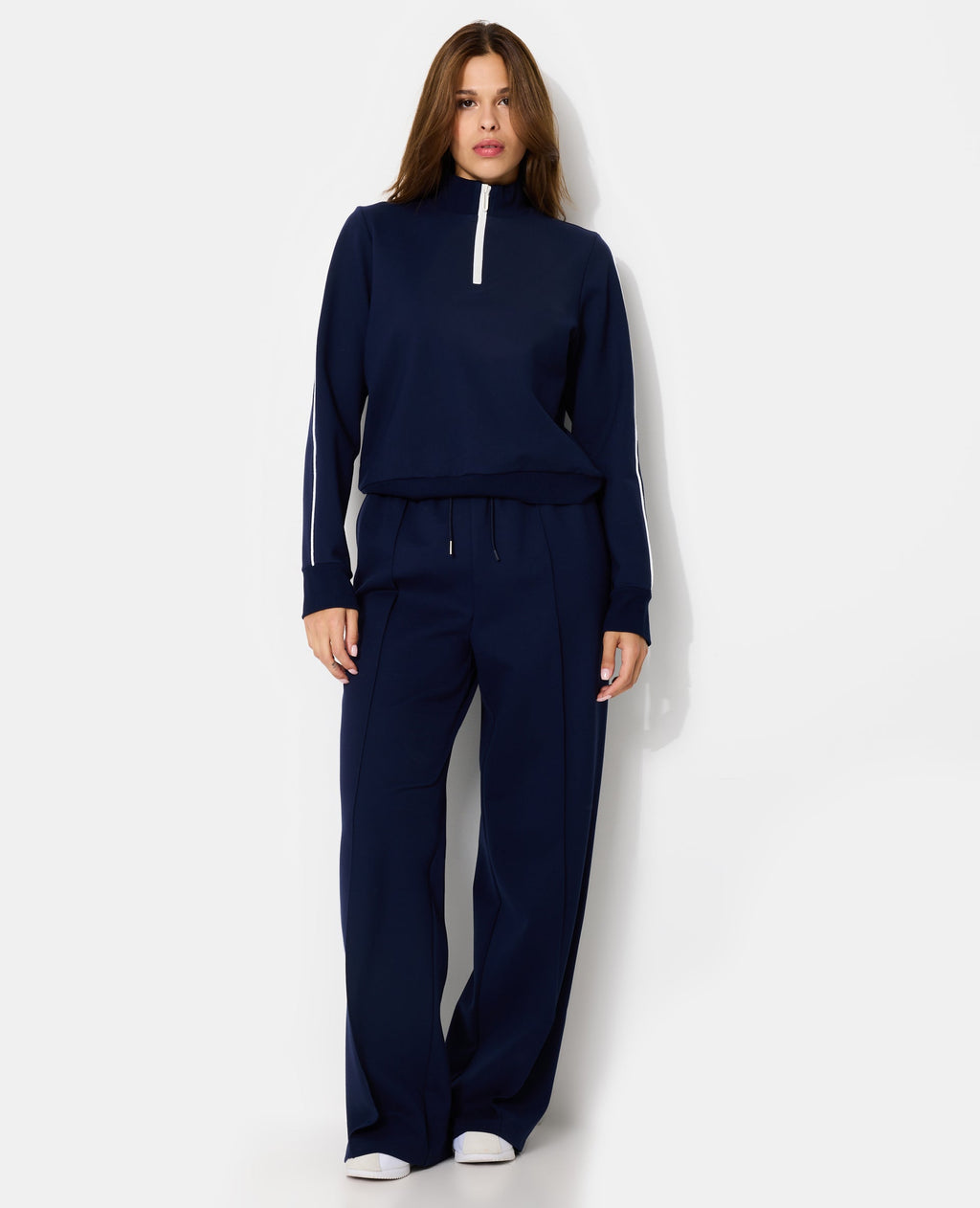 Sweat col camionneur esprit sport