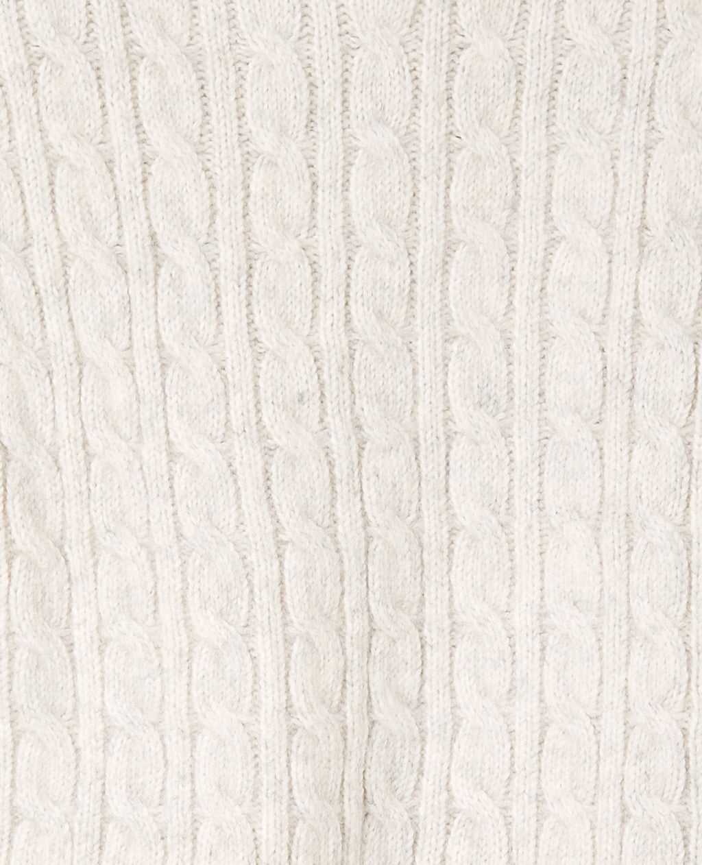 Pull sans manches en maille torsadée avec nouettes