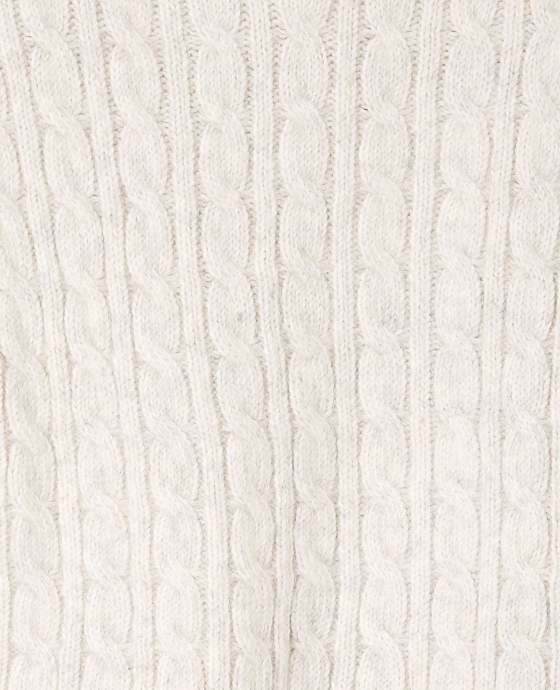 Pull sans manches en maille torsadée avec nouettes