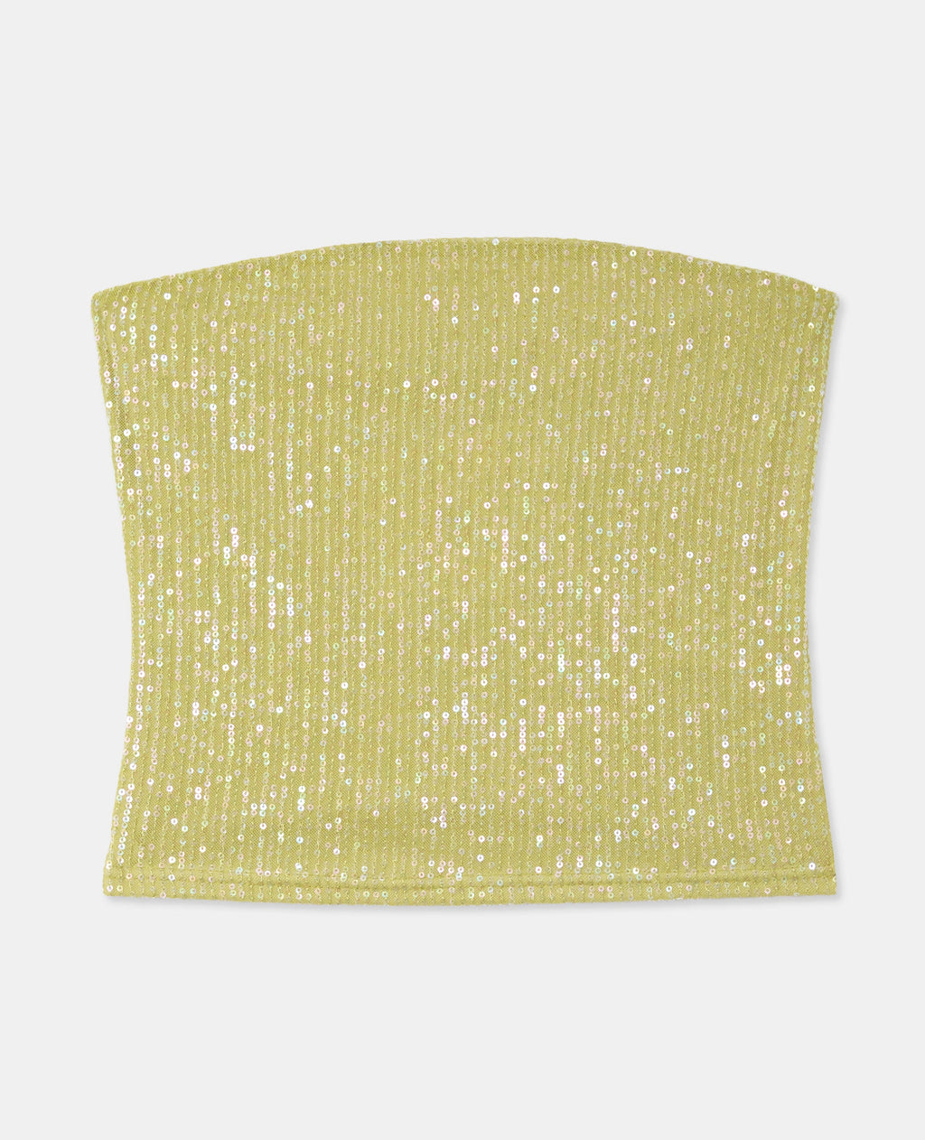 Top bandeau avec sequins
