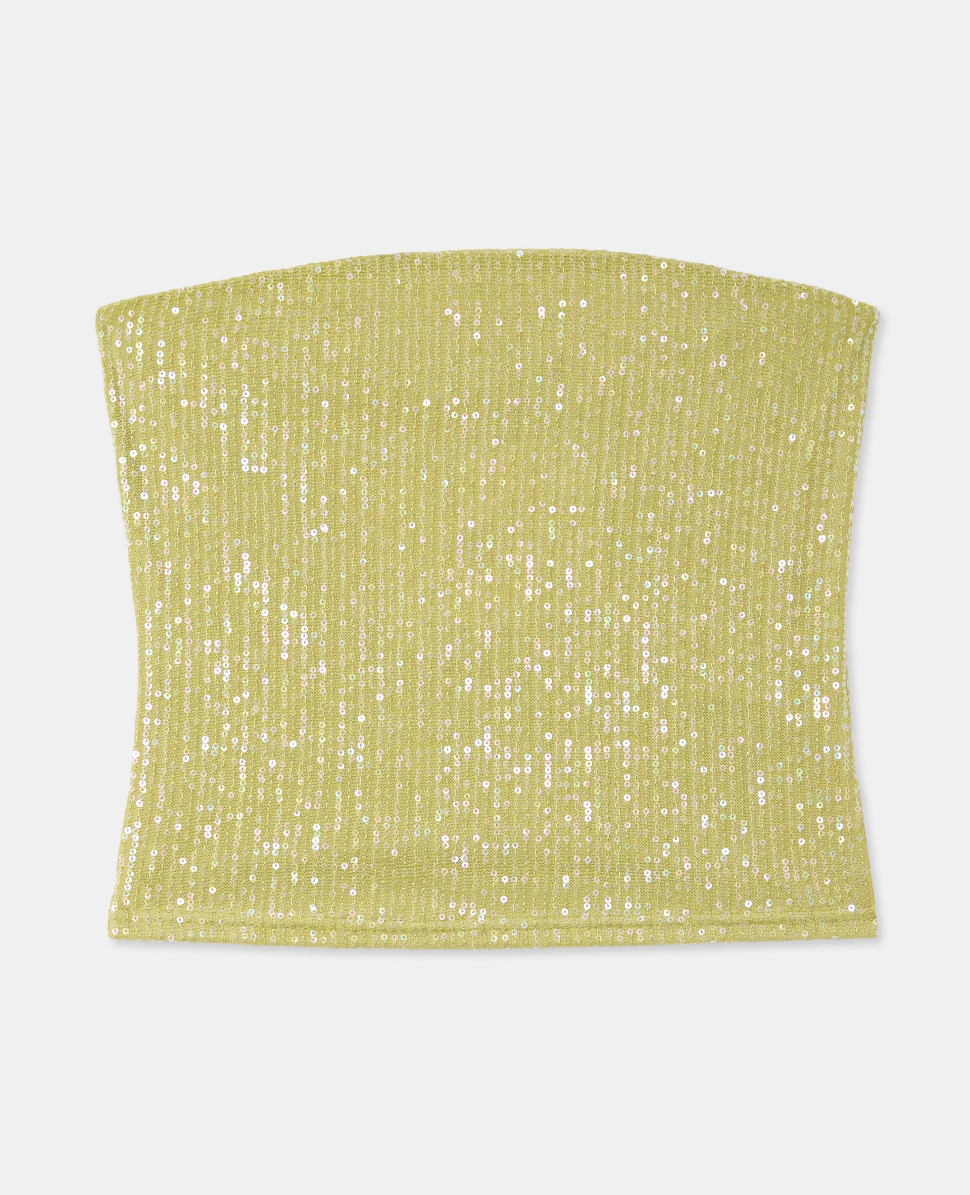 Top bandeau avec sequins