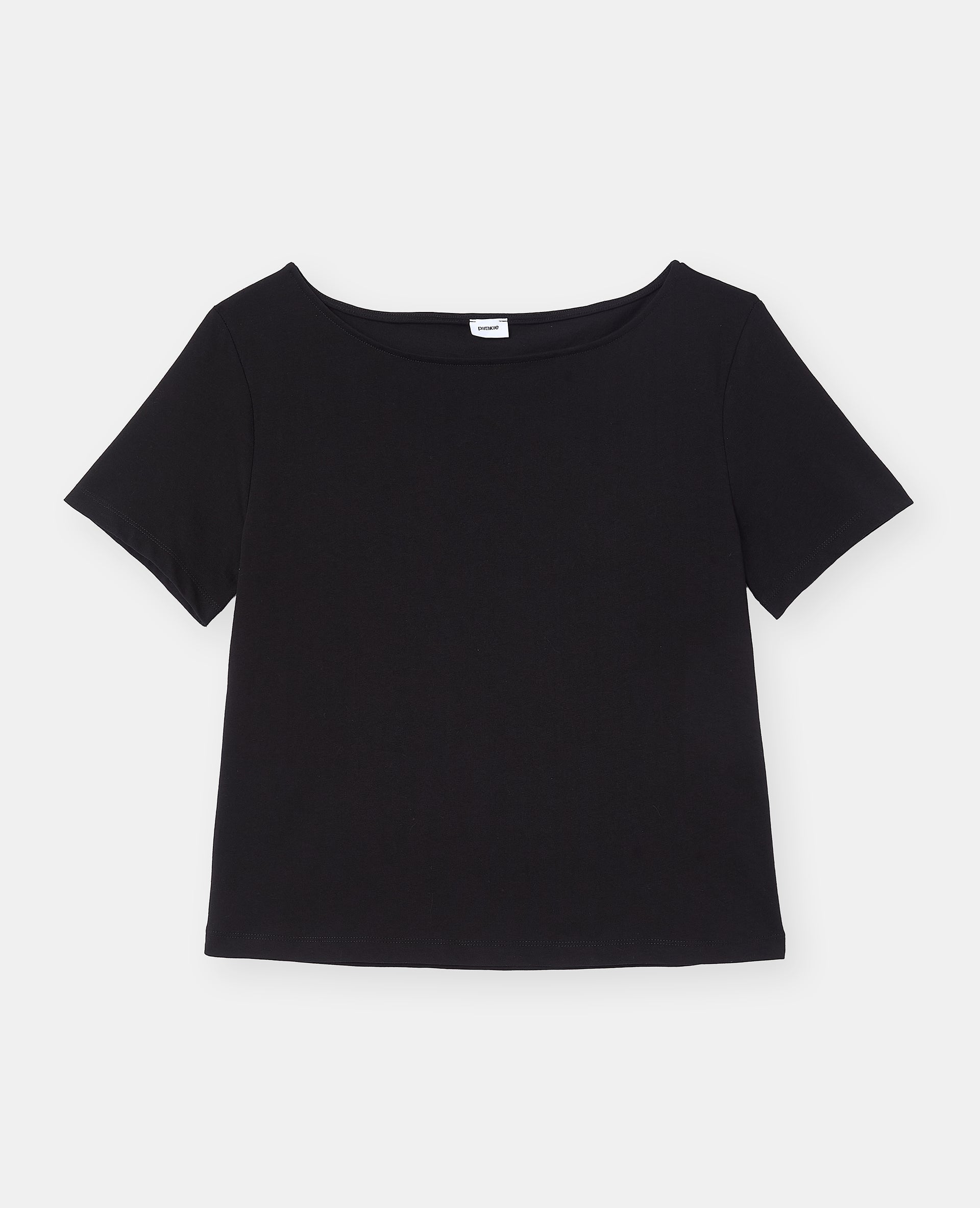 T-shirt manches courtes épaule dégagée