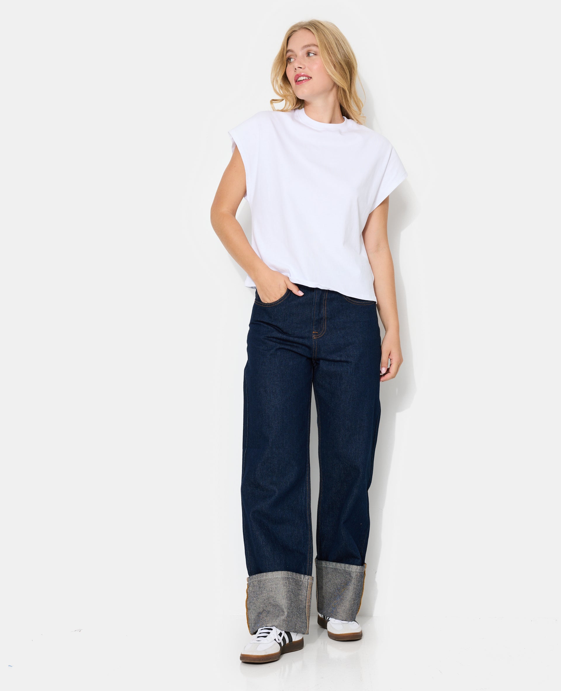 T-shirt sans manches oversize