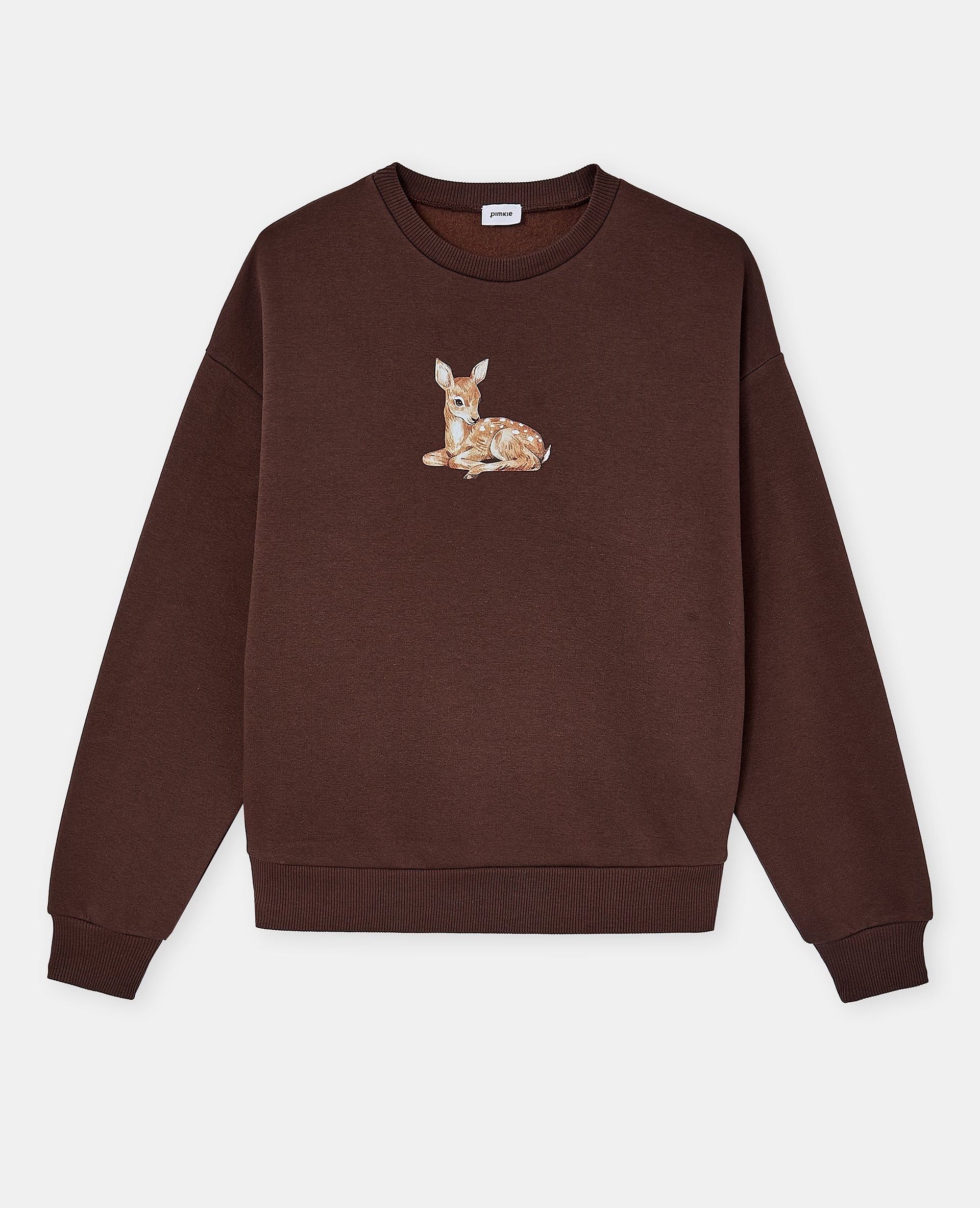 Sweat avec print faon