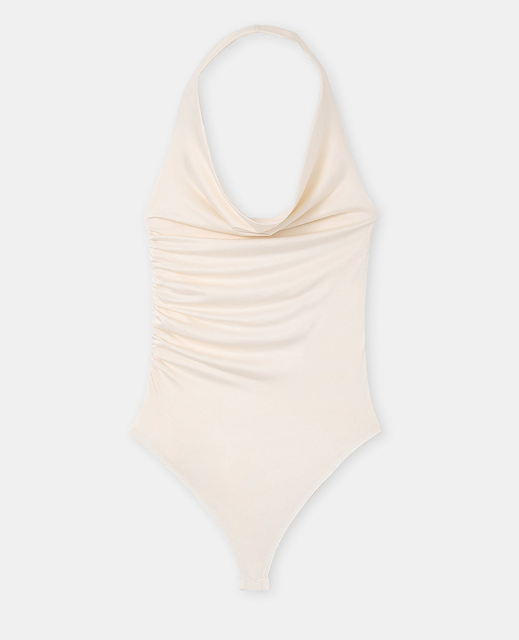 Body en maille stretch avec col bénitier