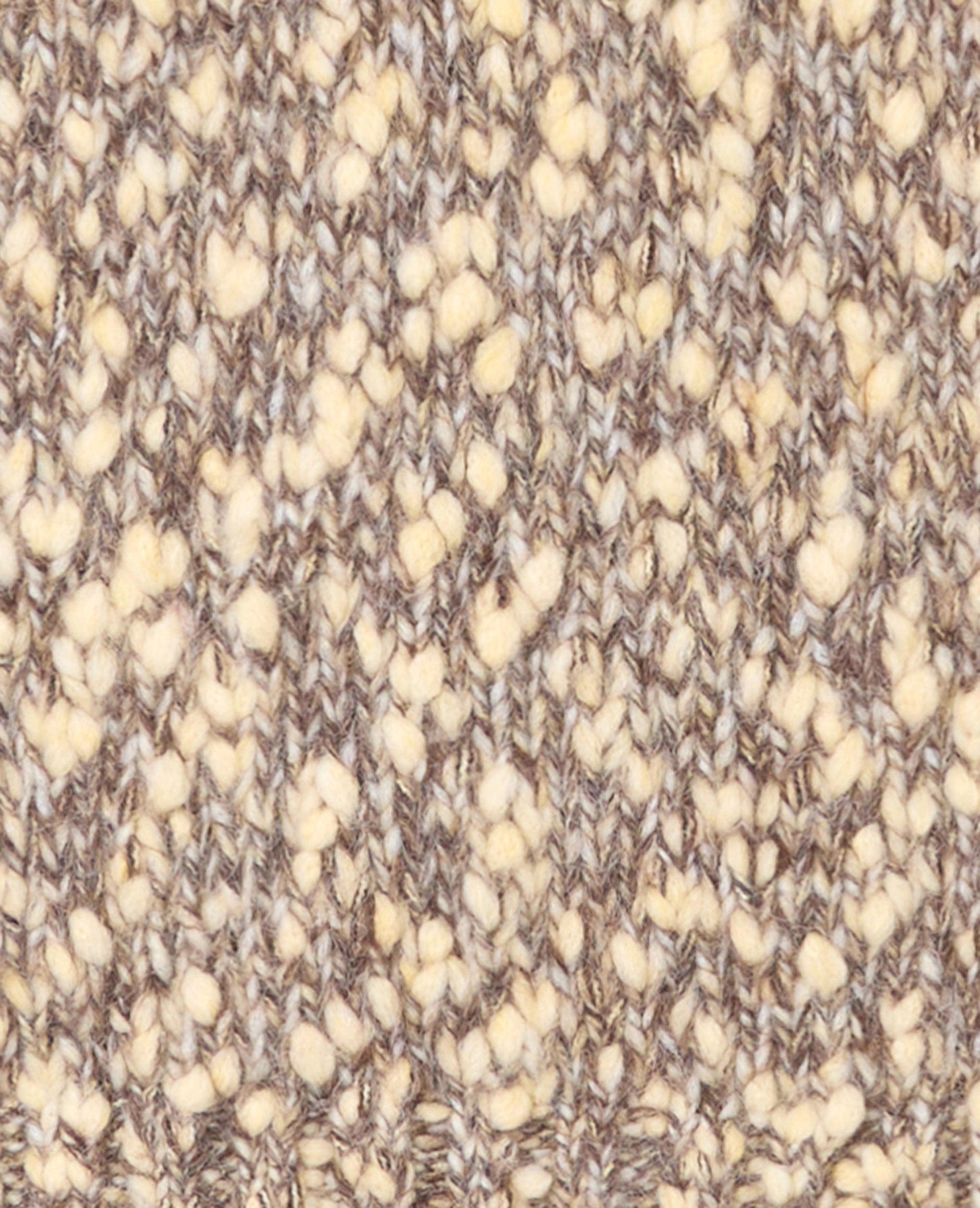 Gilet sans manches en grosse maille moulinée