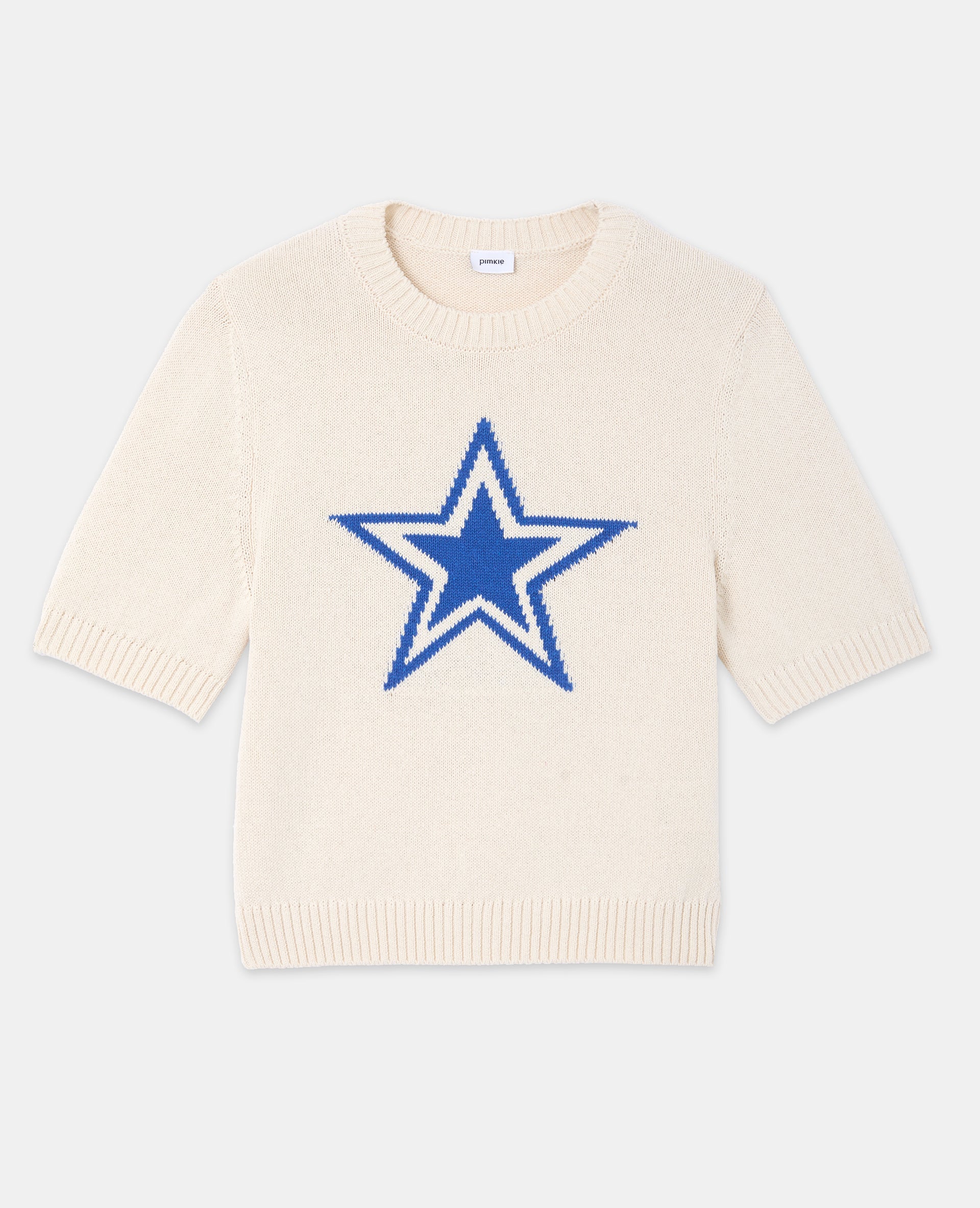 Pull manches courtes avec étoile