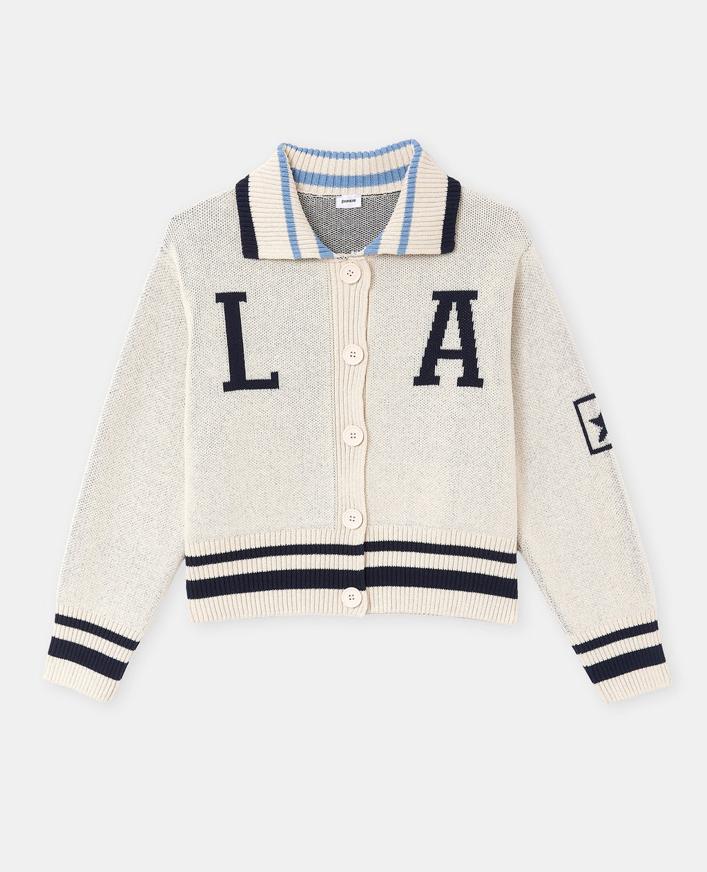 Gilet avec col motif América
