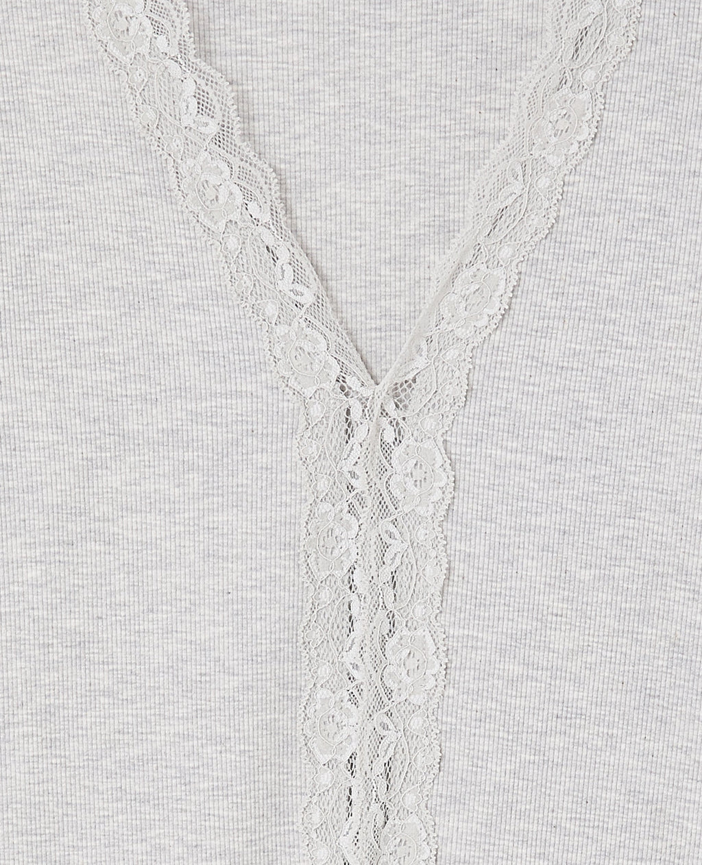 T-shirt manches longues avec dentelle