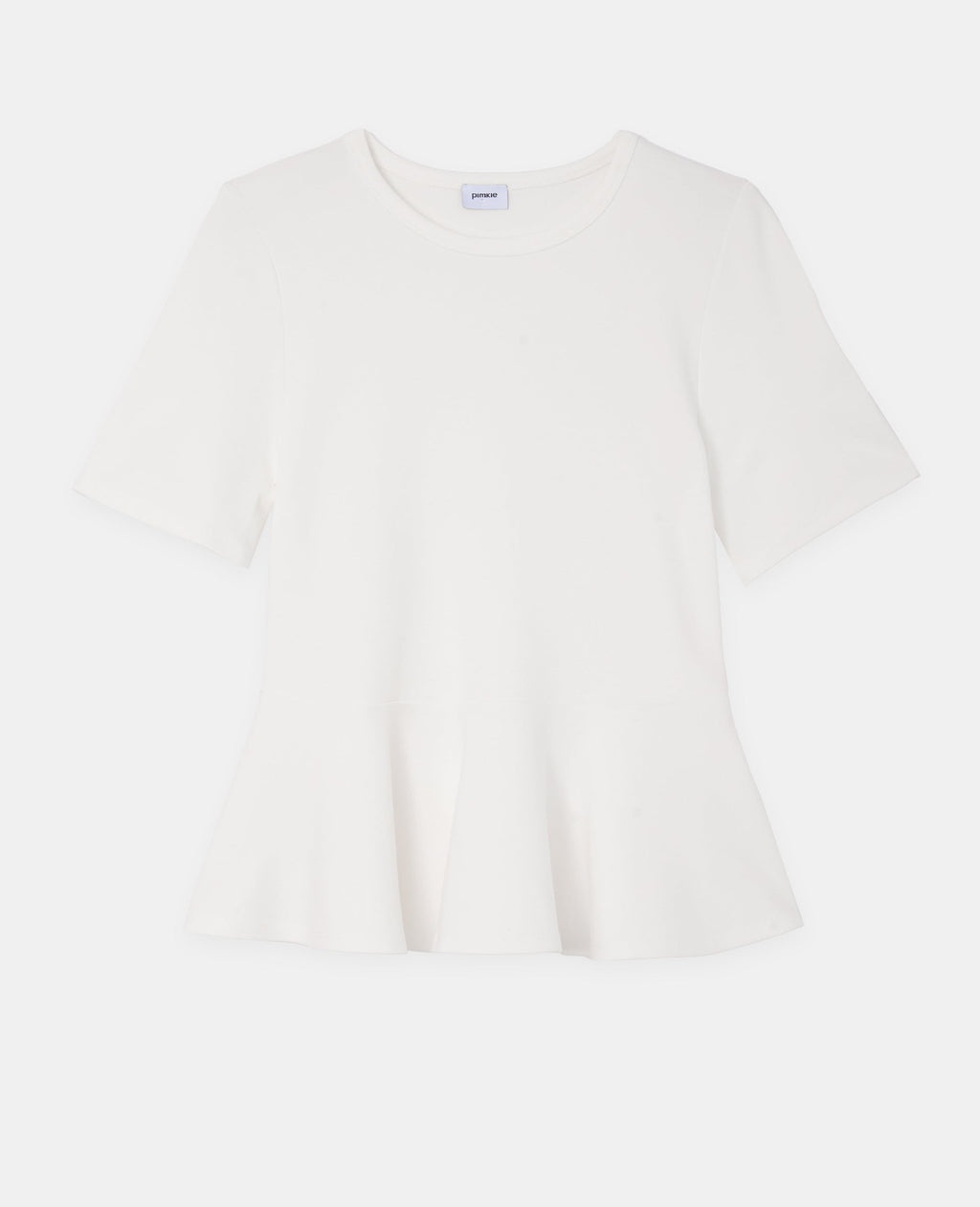 T-shirt peplum manches courtes