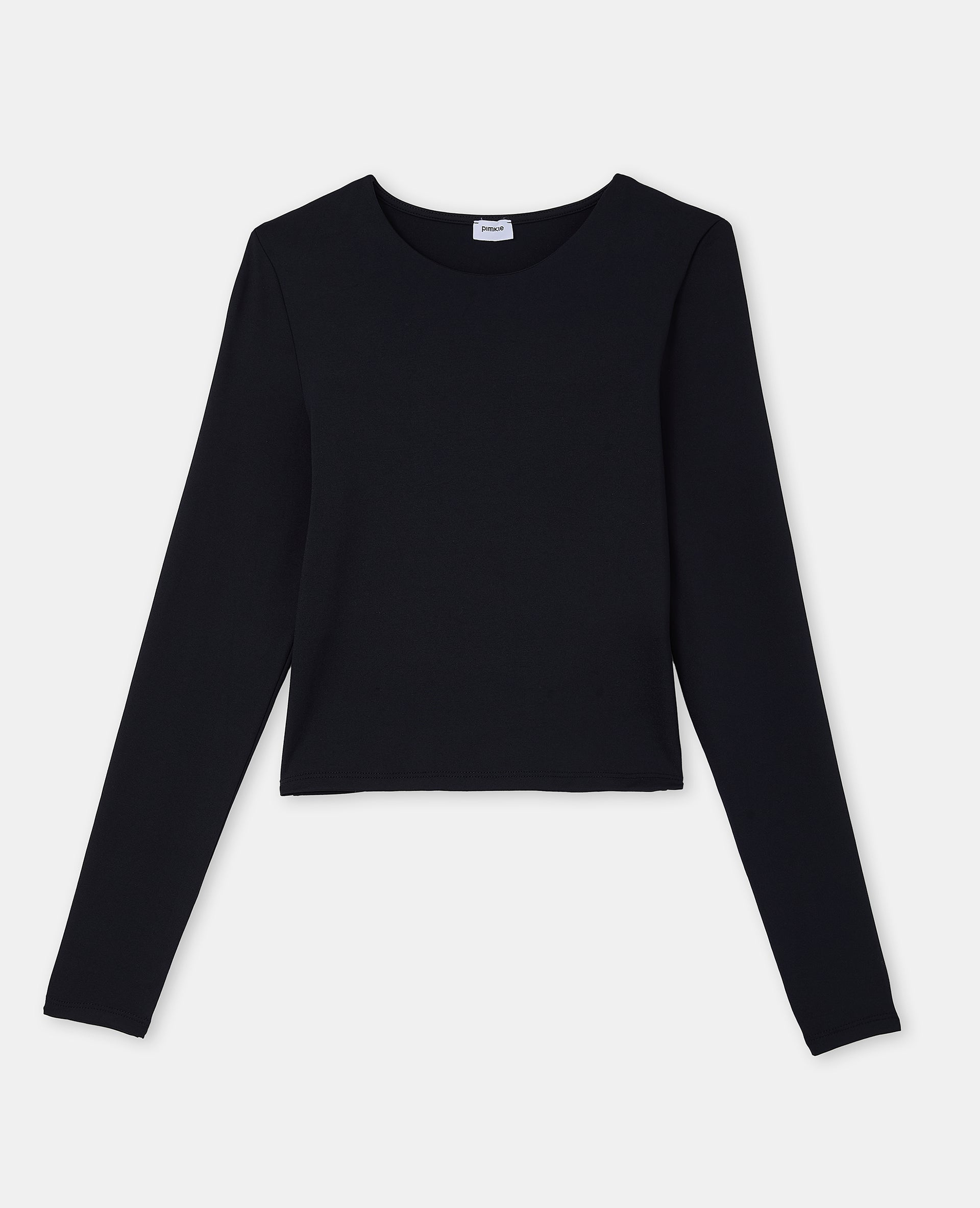 T-shirt manches longues en maille stretch