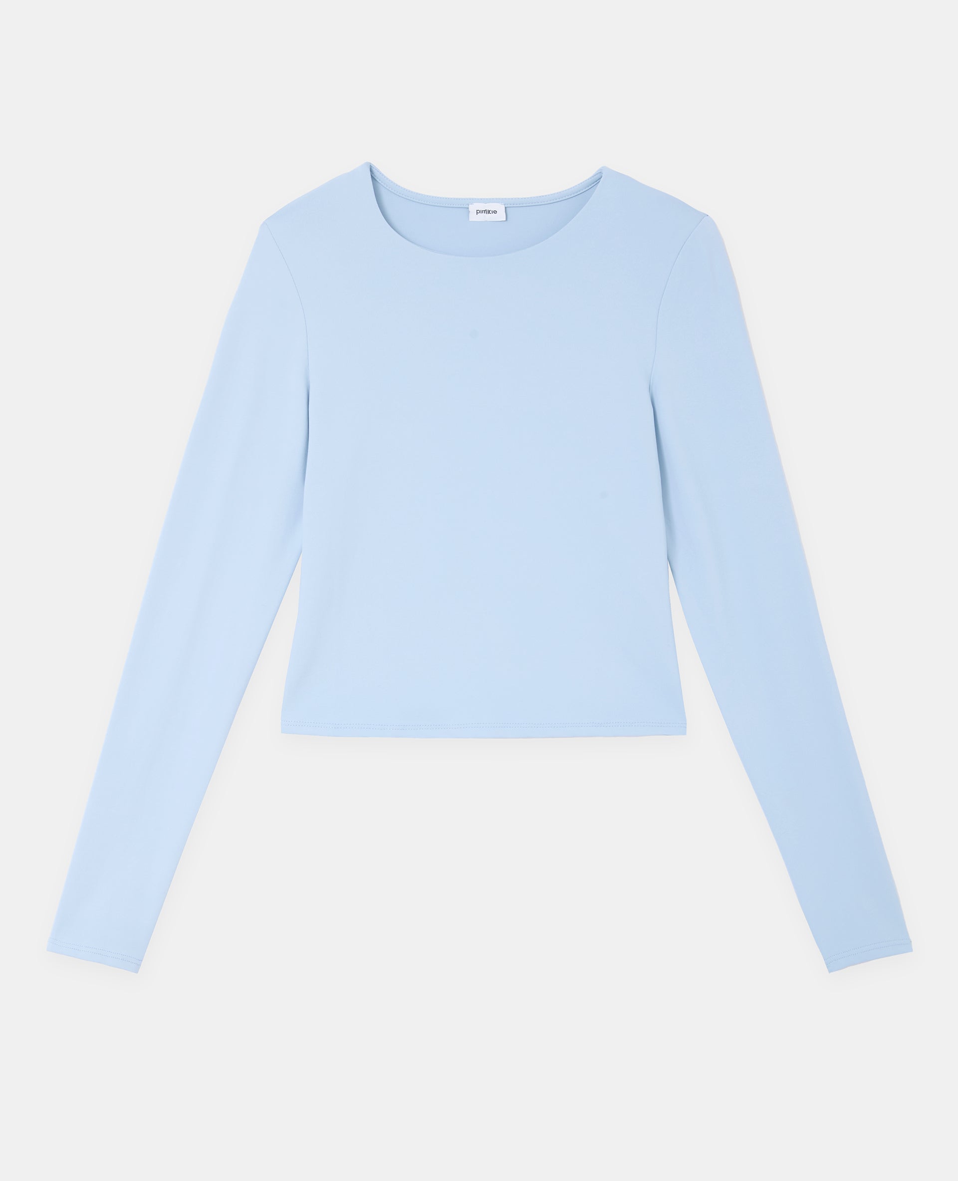 T-shirt manches longues en maille stretch