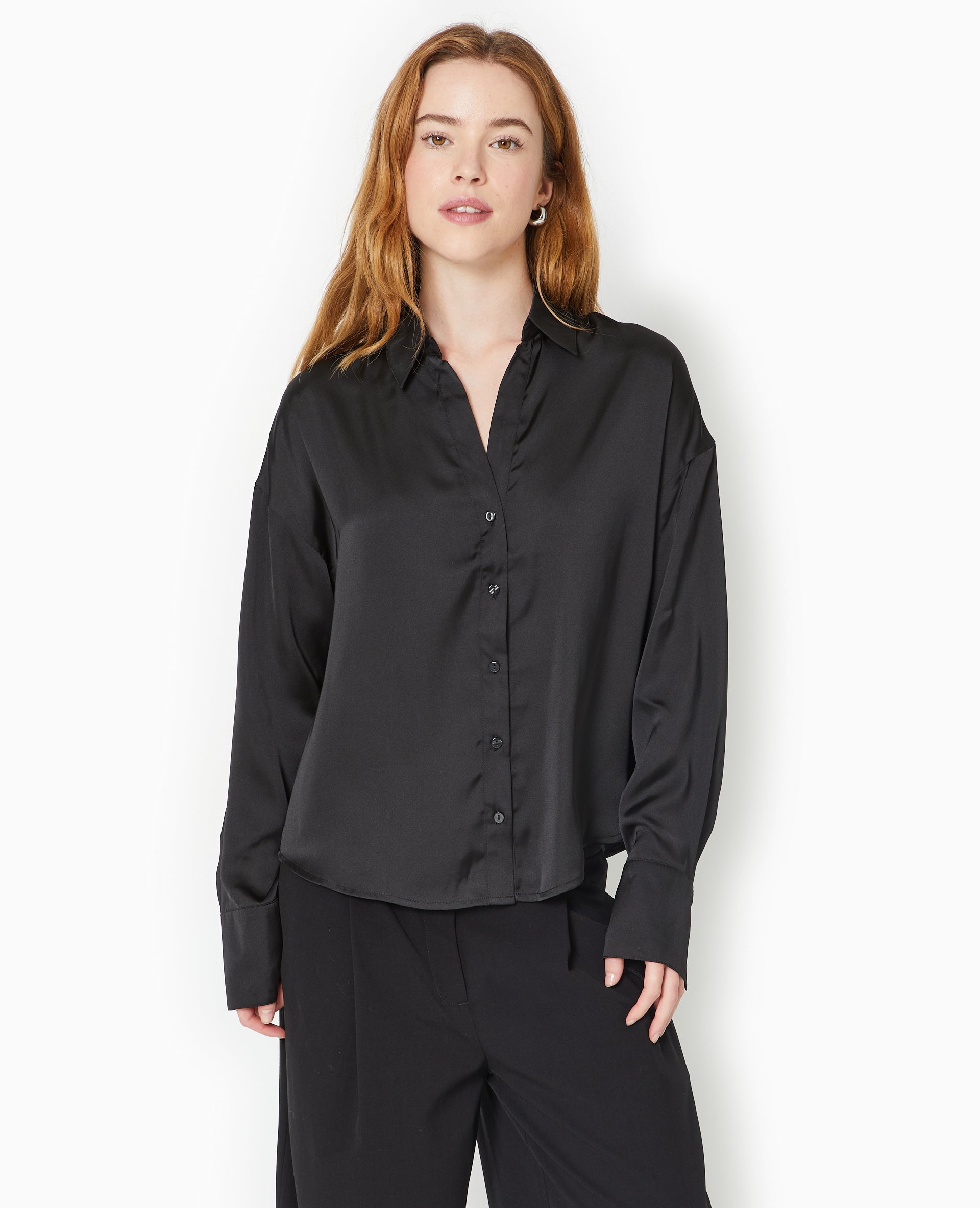 Chemise en satin