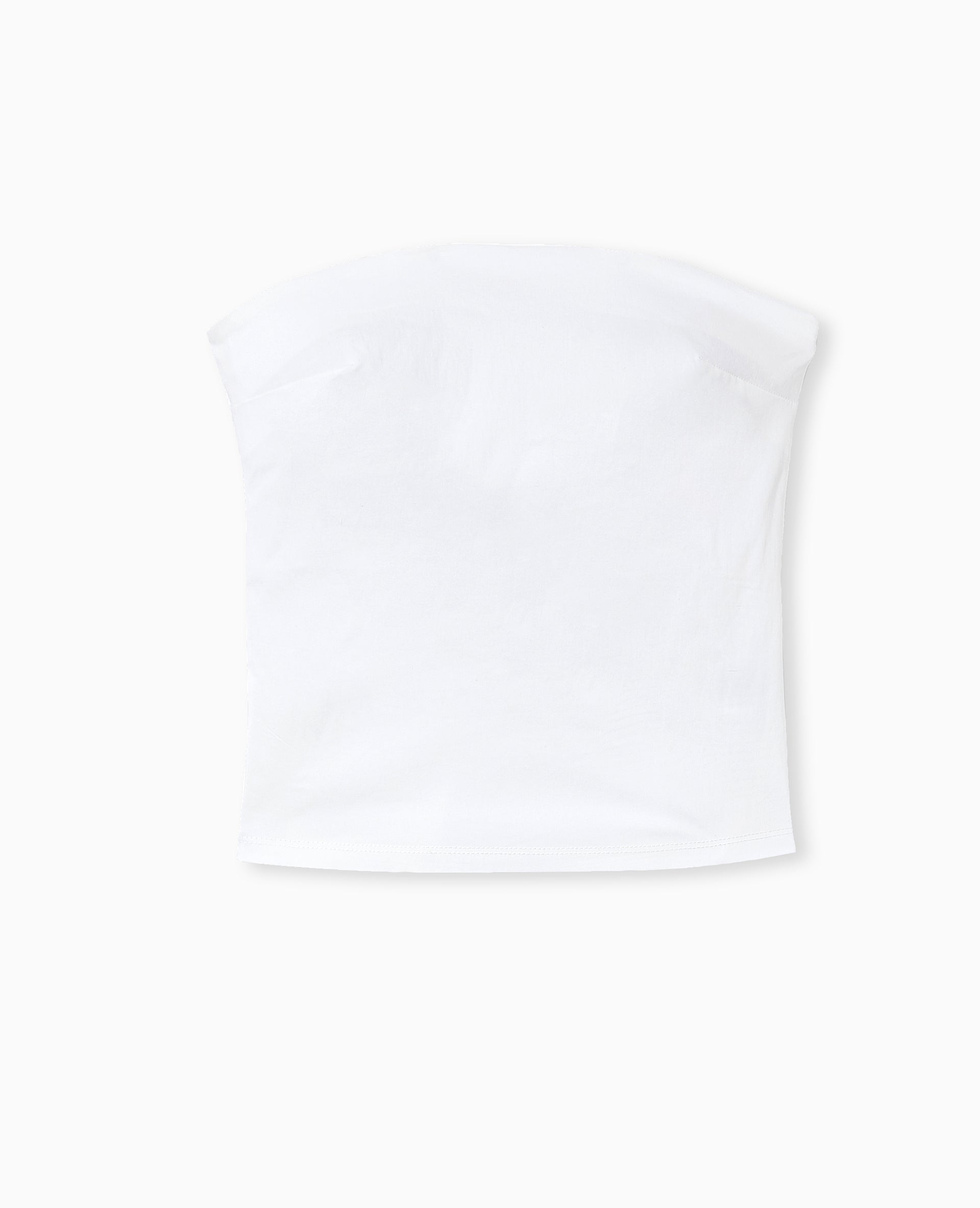 Top bustier en tissu stretch