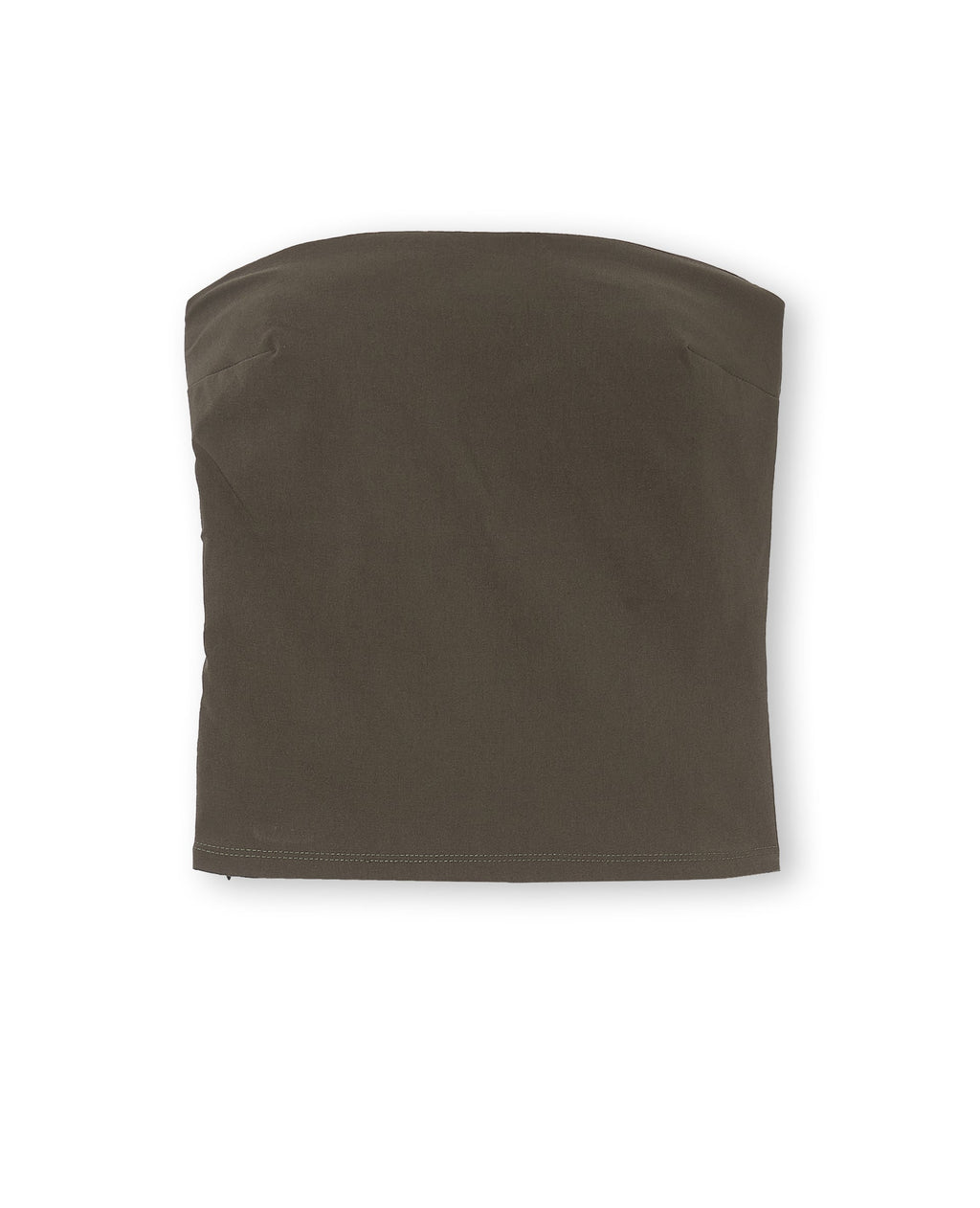 Top bustier en tissu stretch