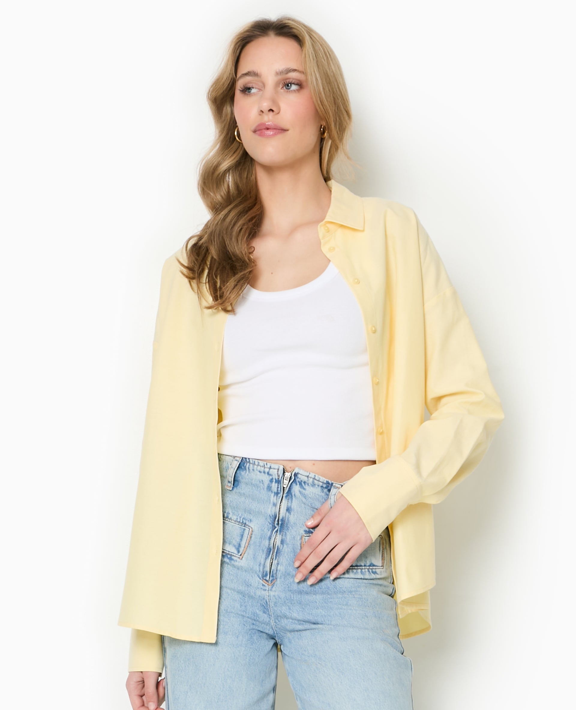 Chemise ample et droite