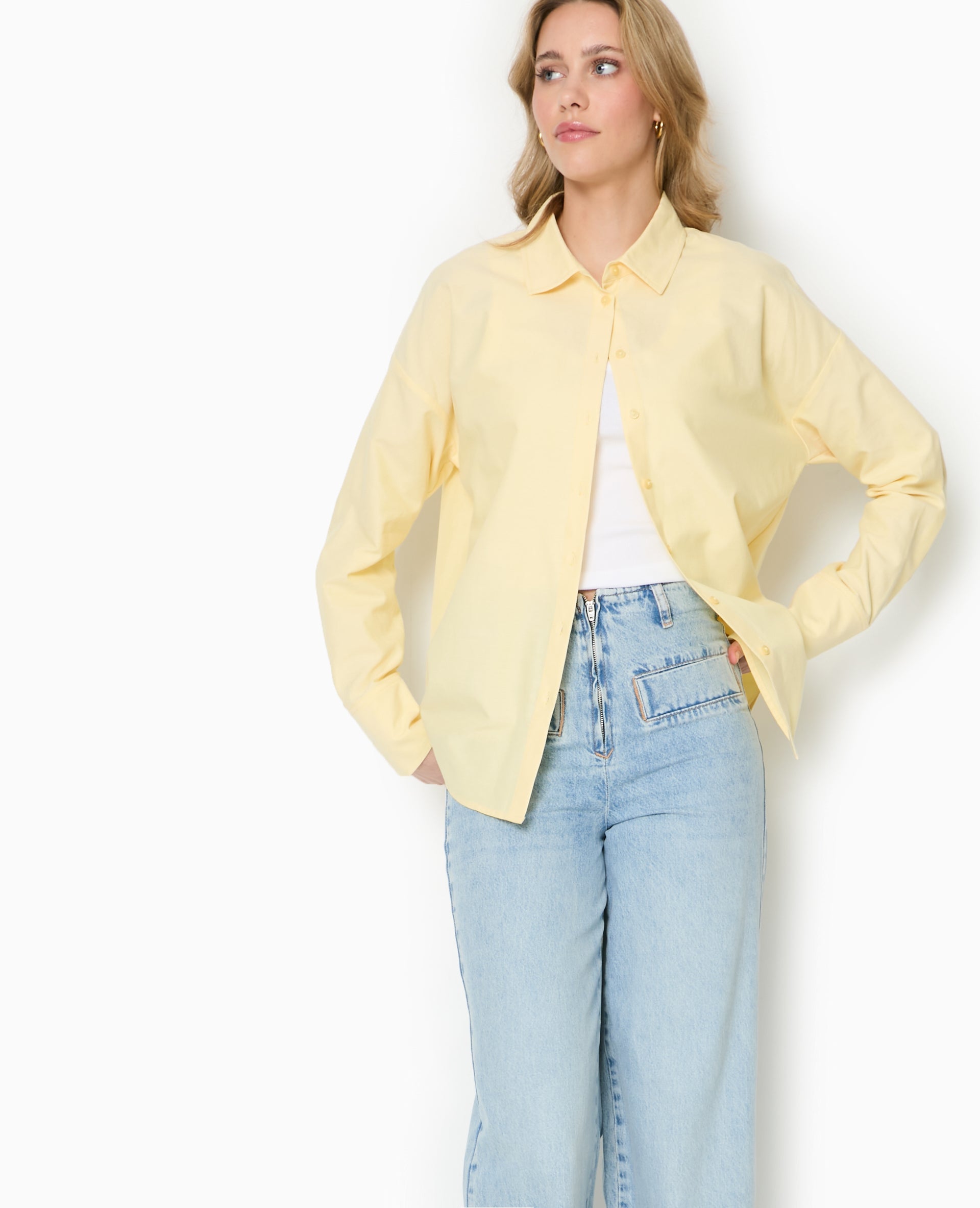 Chemise ample et droite