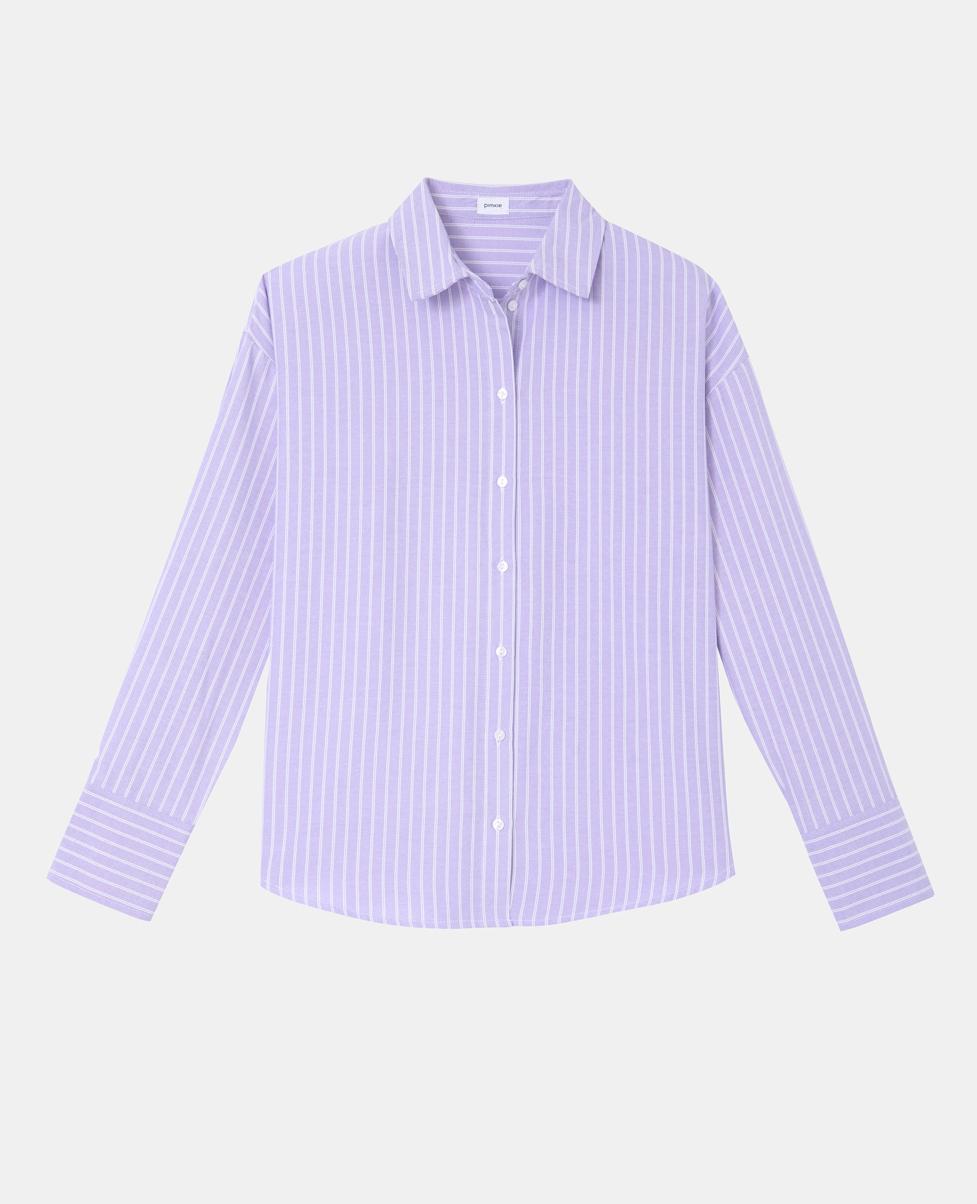 Chemise ample et droite rayée