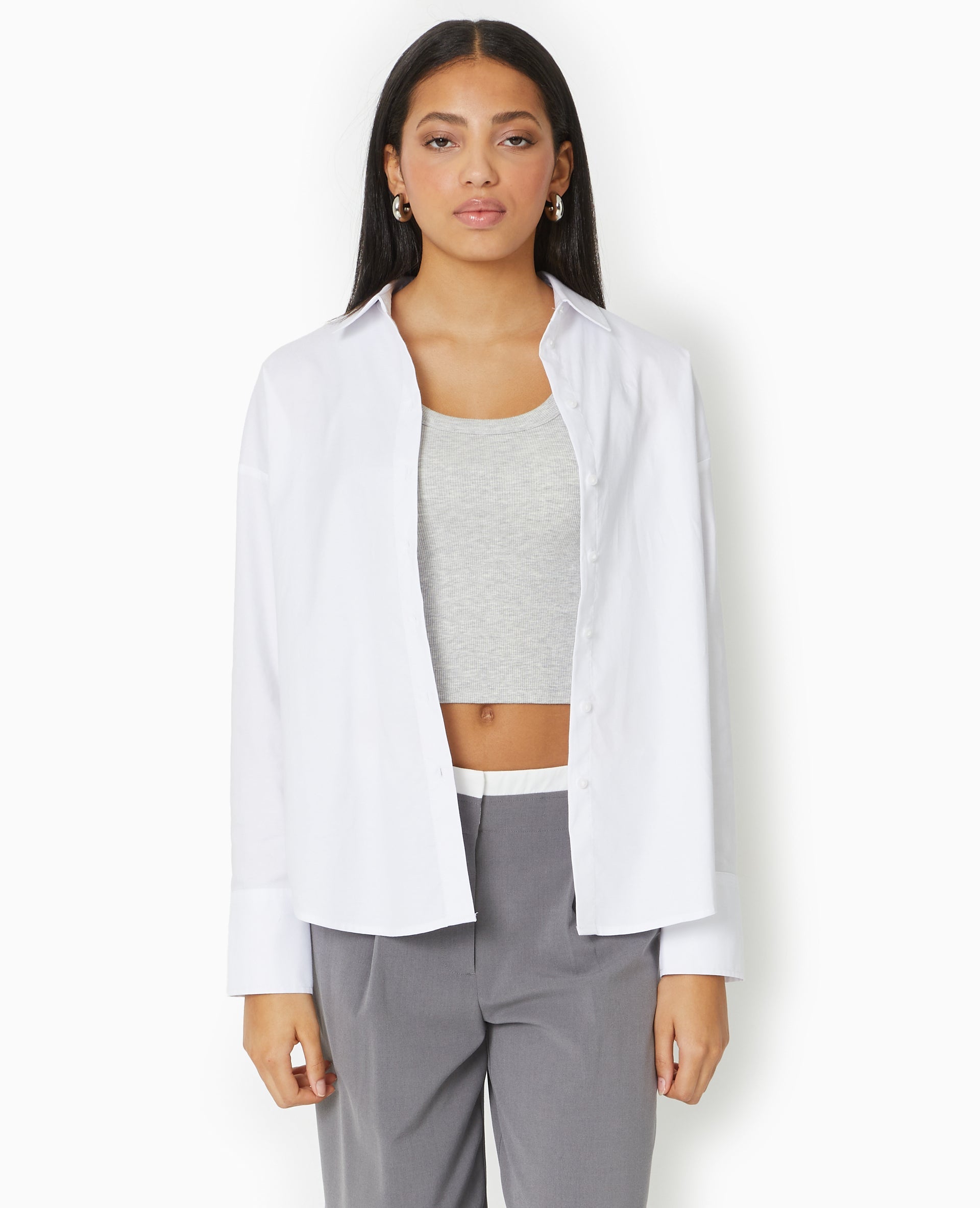 Chemise ample et droite