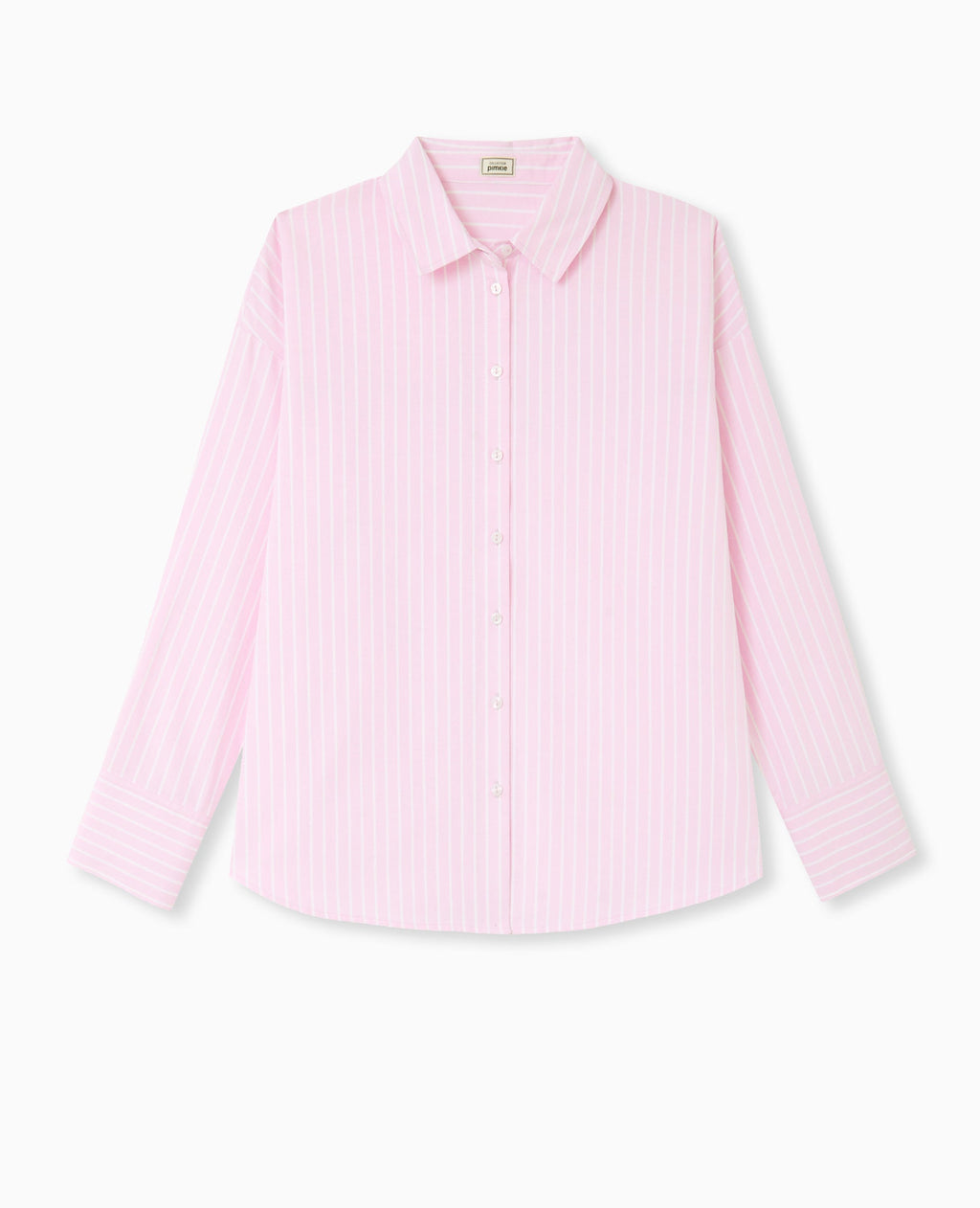 Chemise ample, droite et rayée