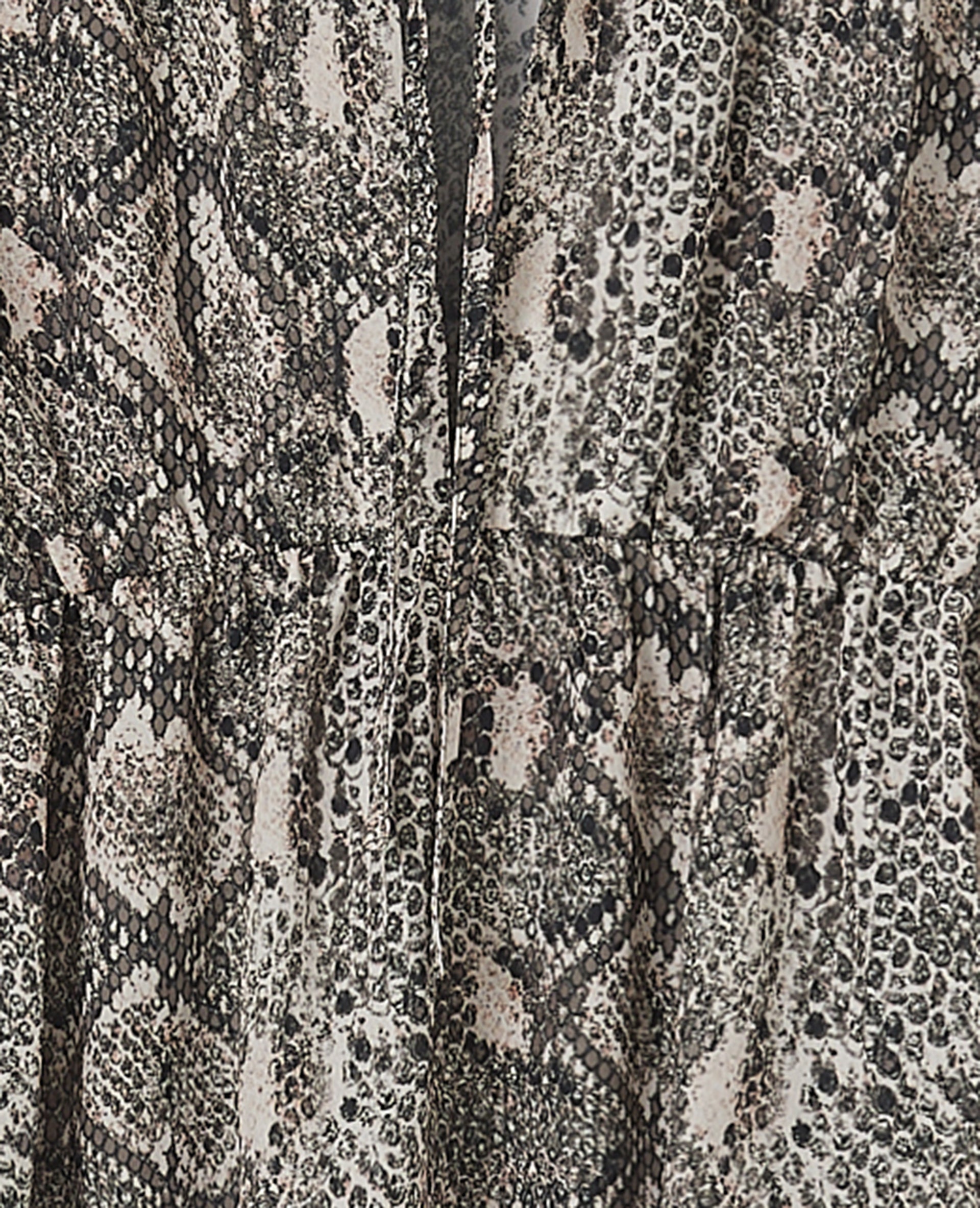 Blouse oversize motif python