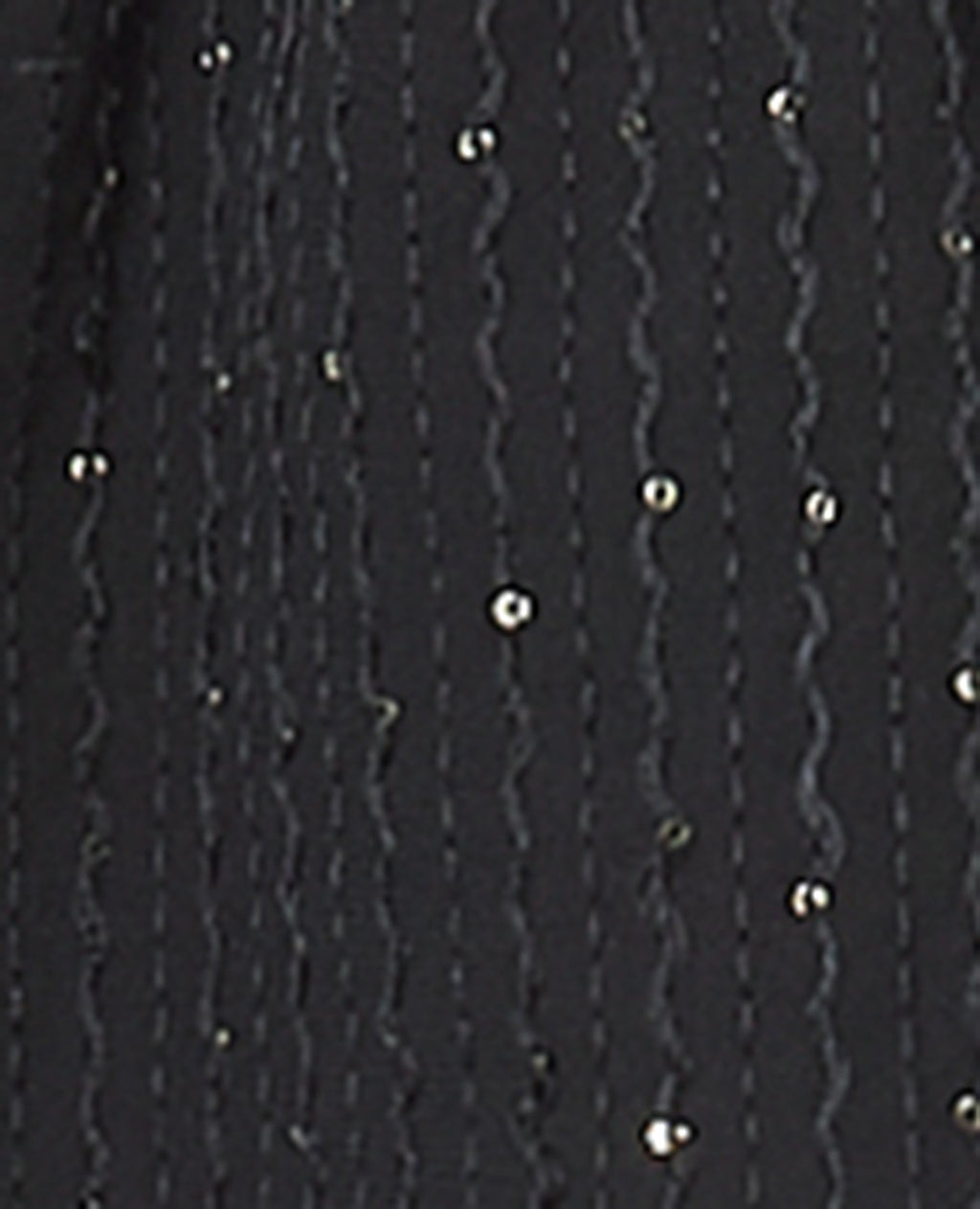 Top à bretelles avec volants et mini sequins