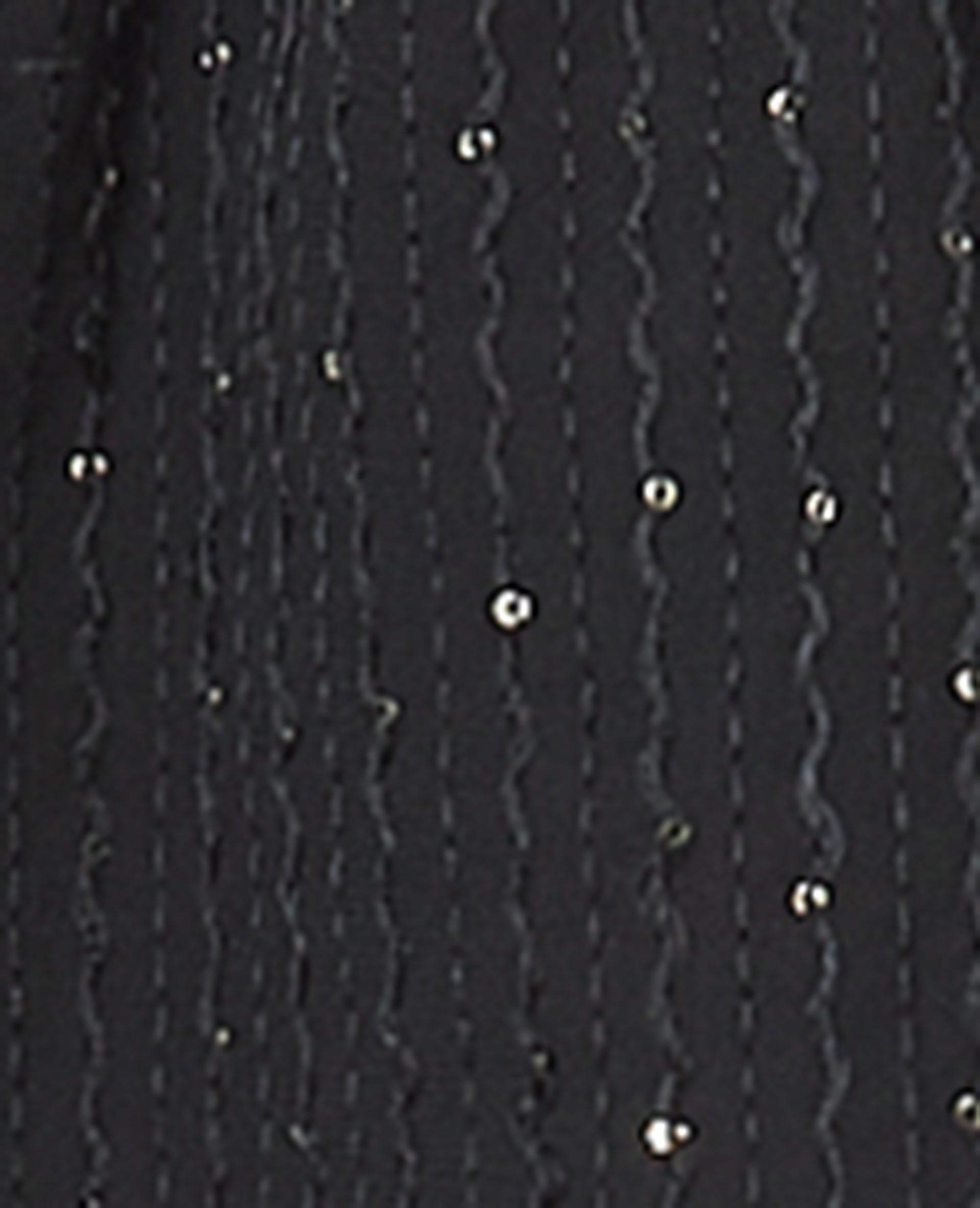 Top à bretelles avec volants et mini sequins