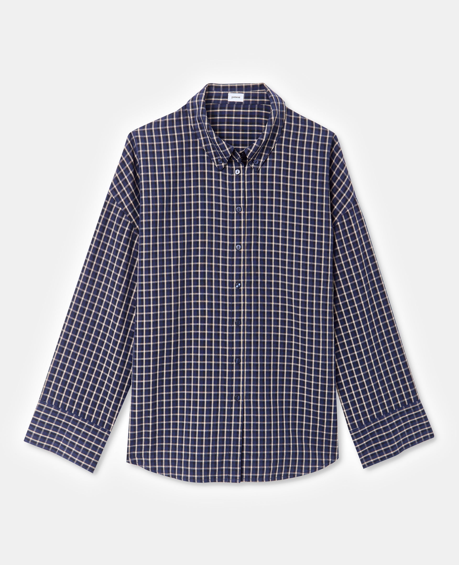 Chemise oversize à carreaux