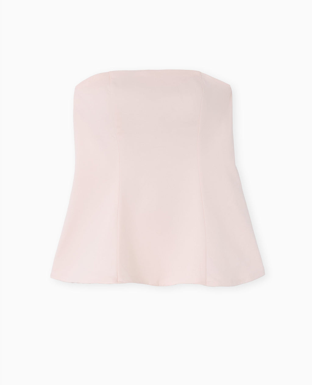 Top bustier peplum