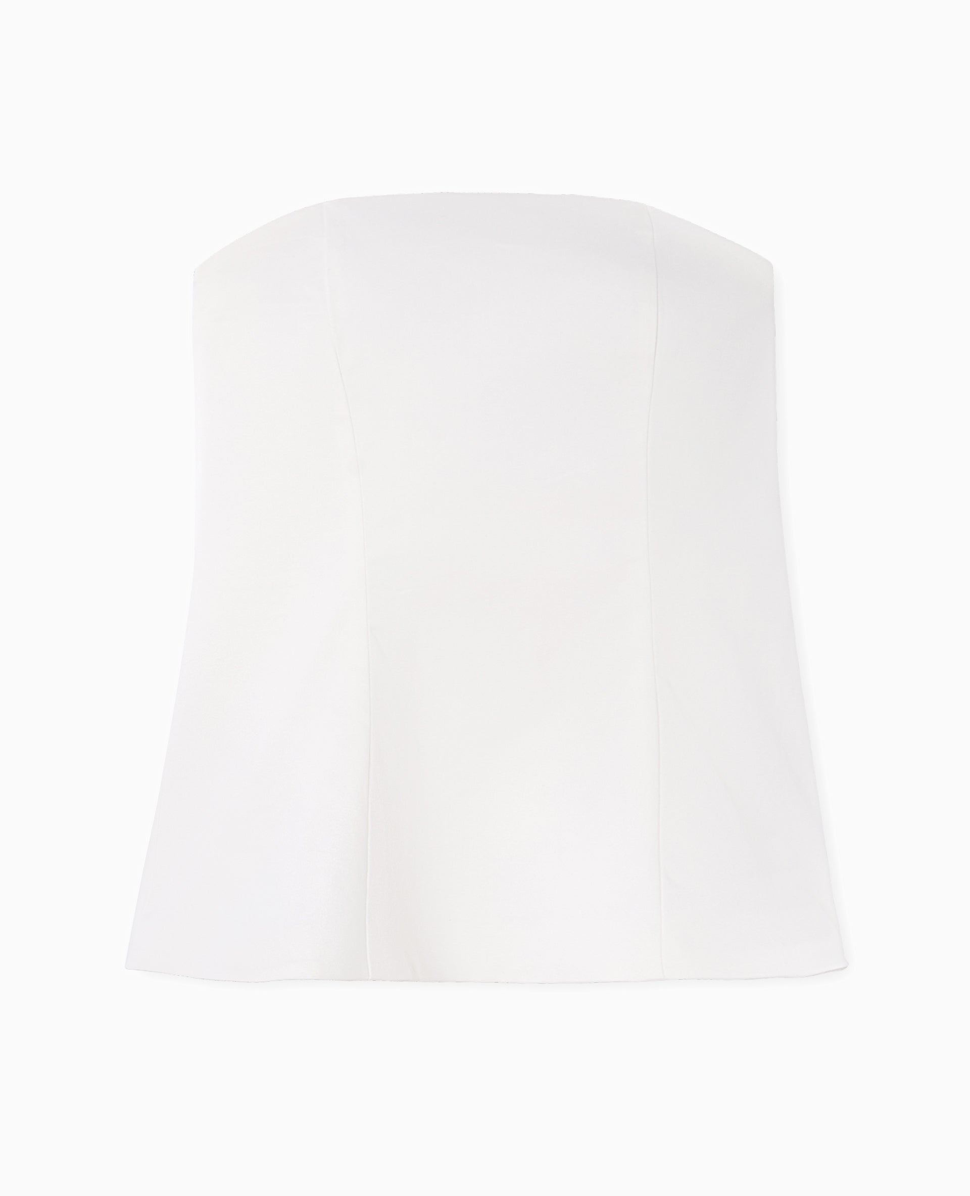 Top bustier peplum