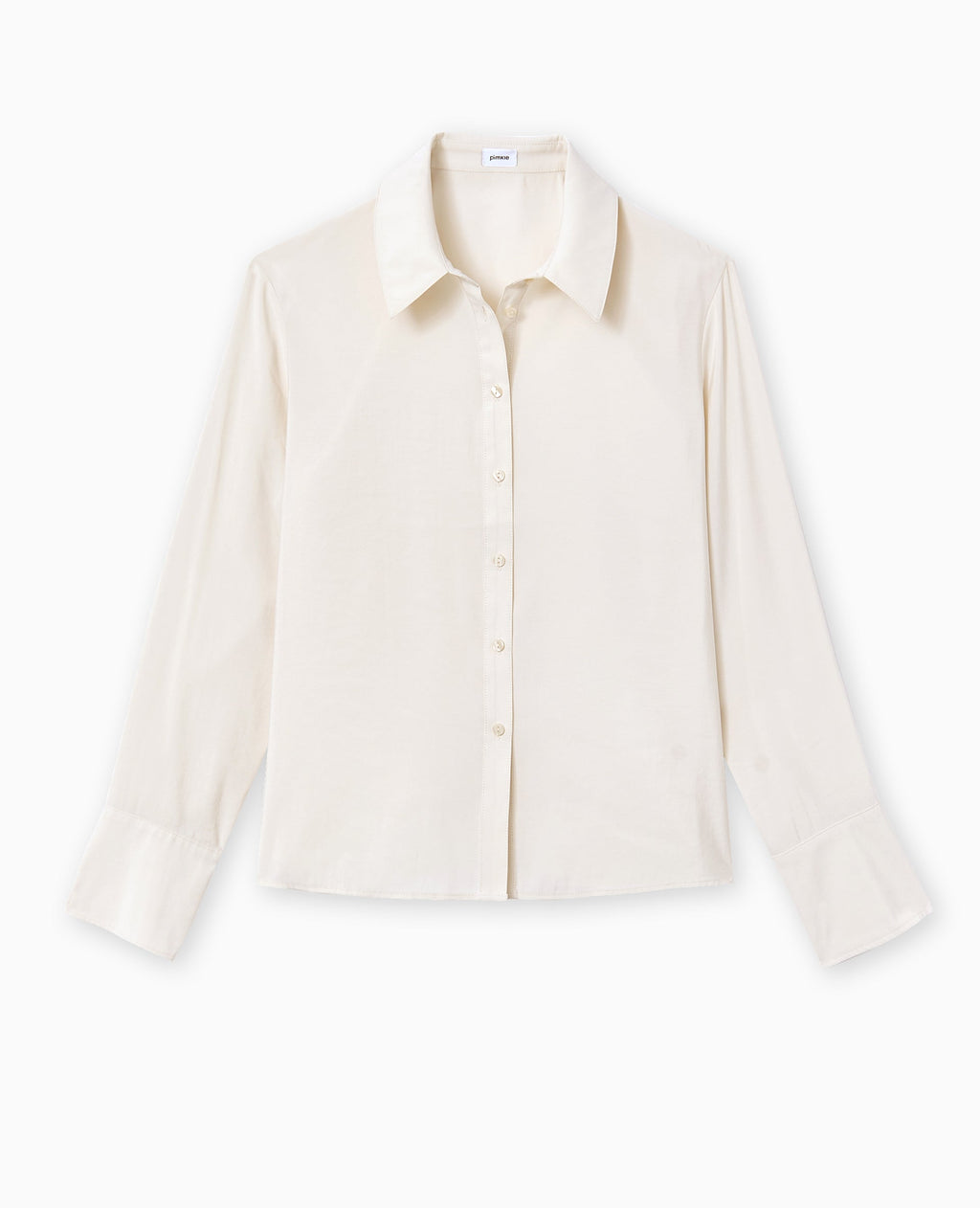 Chemise en tissu effet peau de pêche