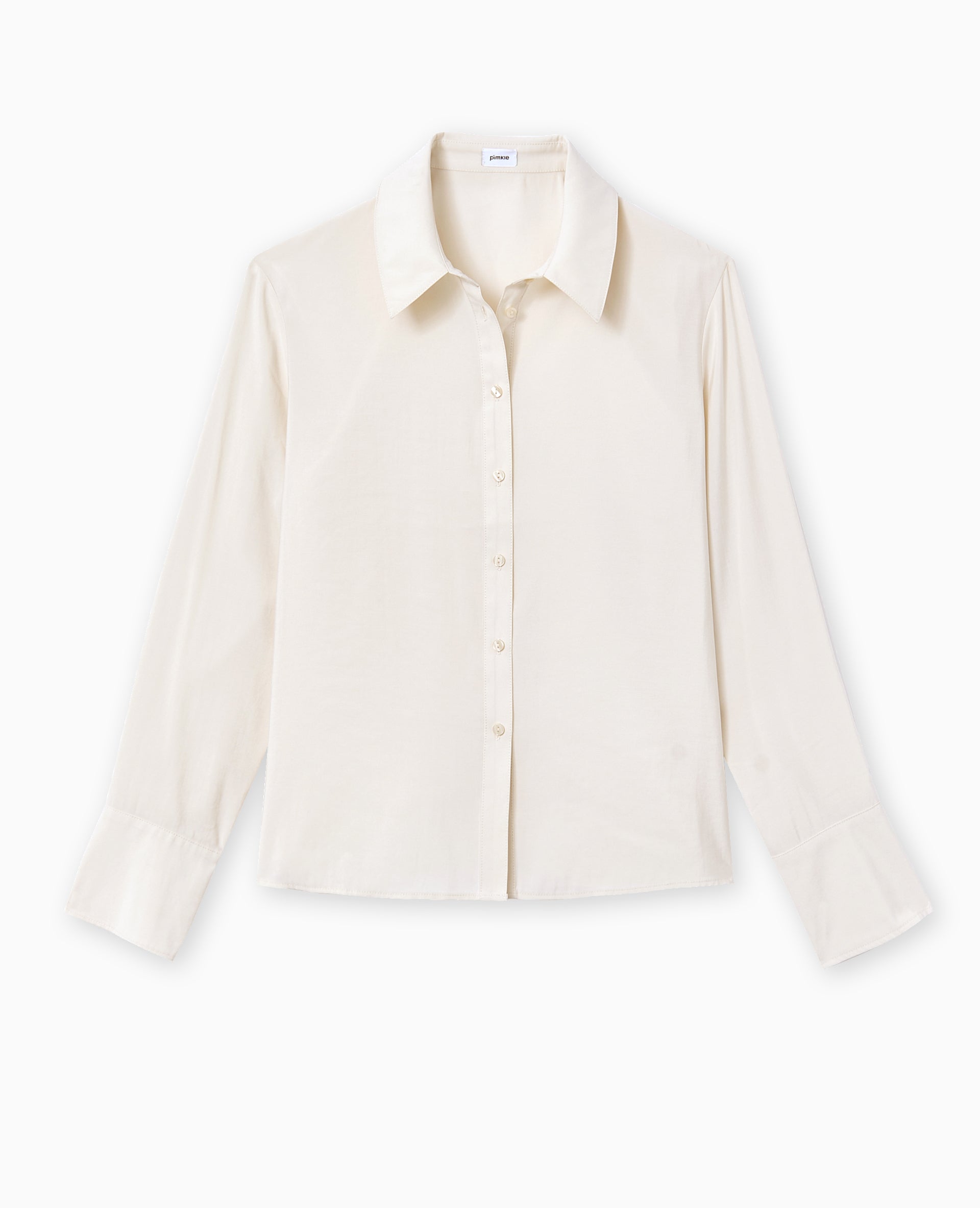 Chemise en tissu effet peau de pêche