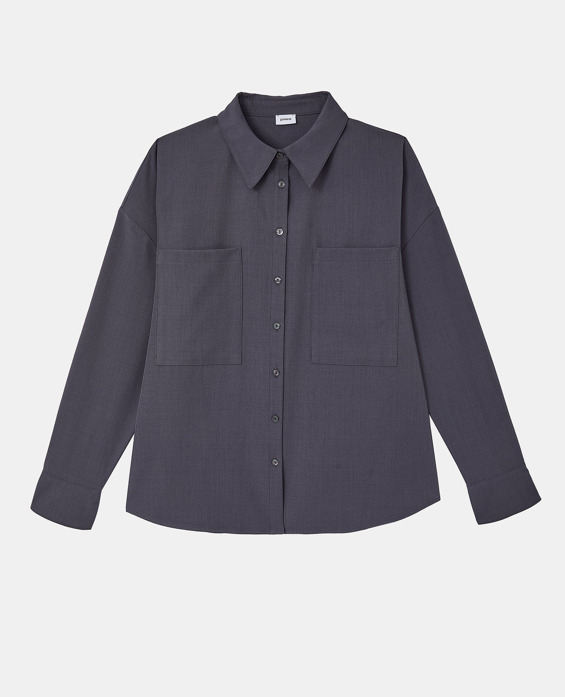 Chemise oversize city avec poches