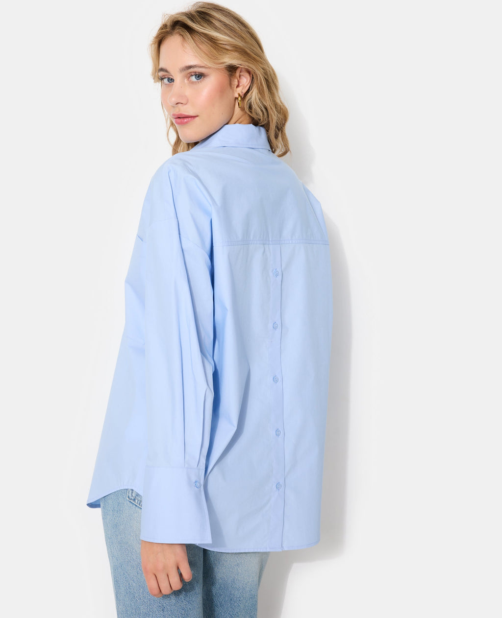 Chemise oversize avec poche