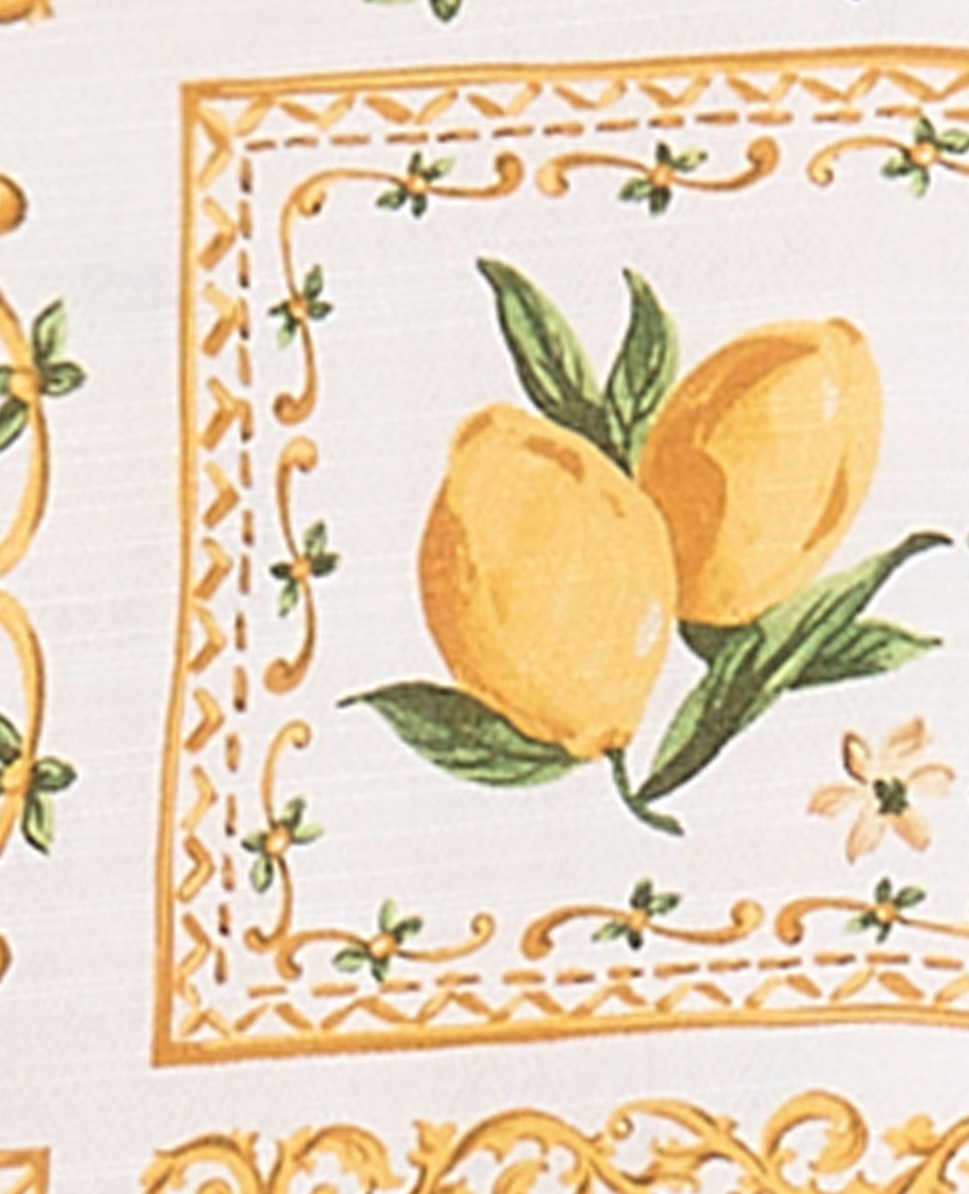 Chemise manches courtes motif citrons