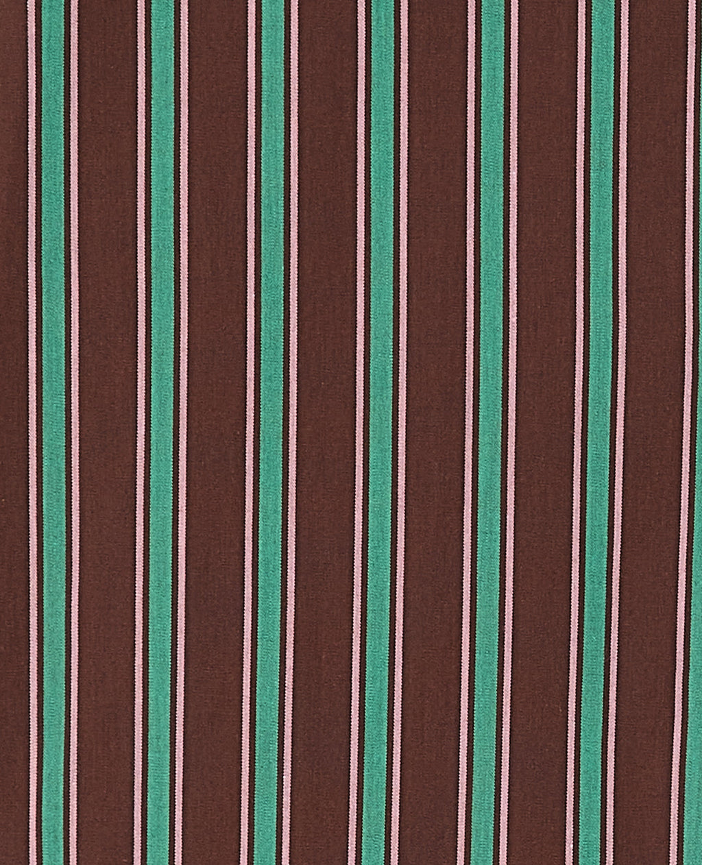 Chemise rayée avec col et manches volantés