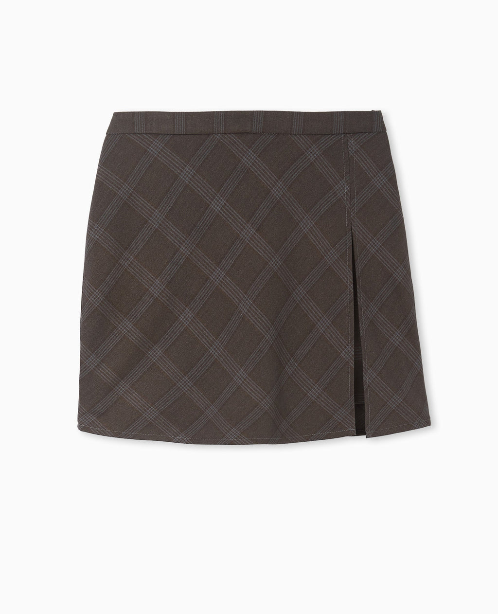 Jupe-short à carreaux