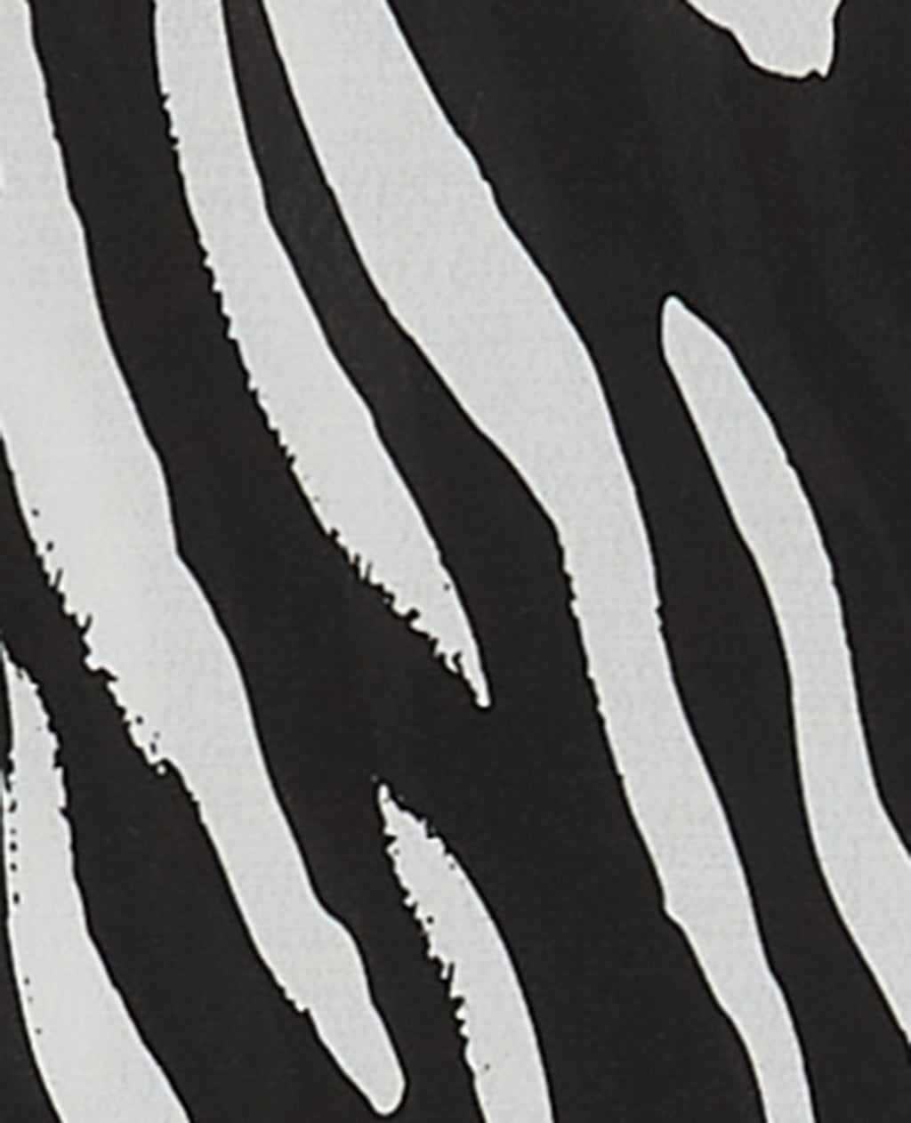 Jupe courte portefeuille motif zèbre