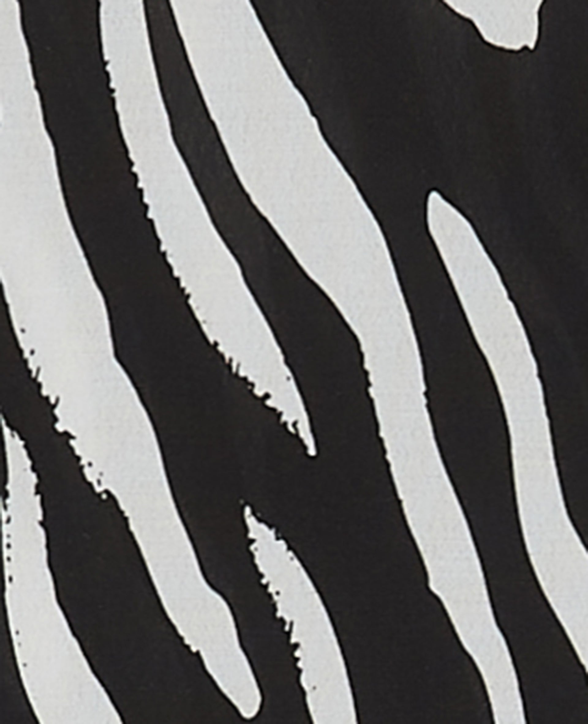 Jupe courte portefeuille motif zèbre