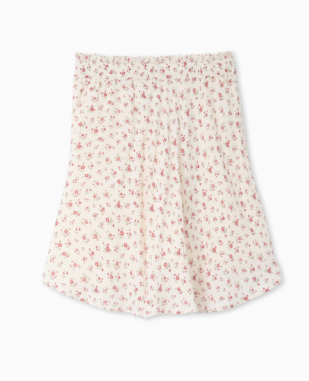Jupe patineuse avec petites fleurs