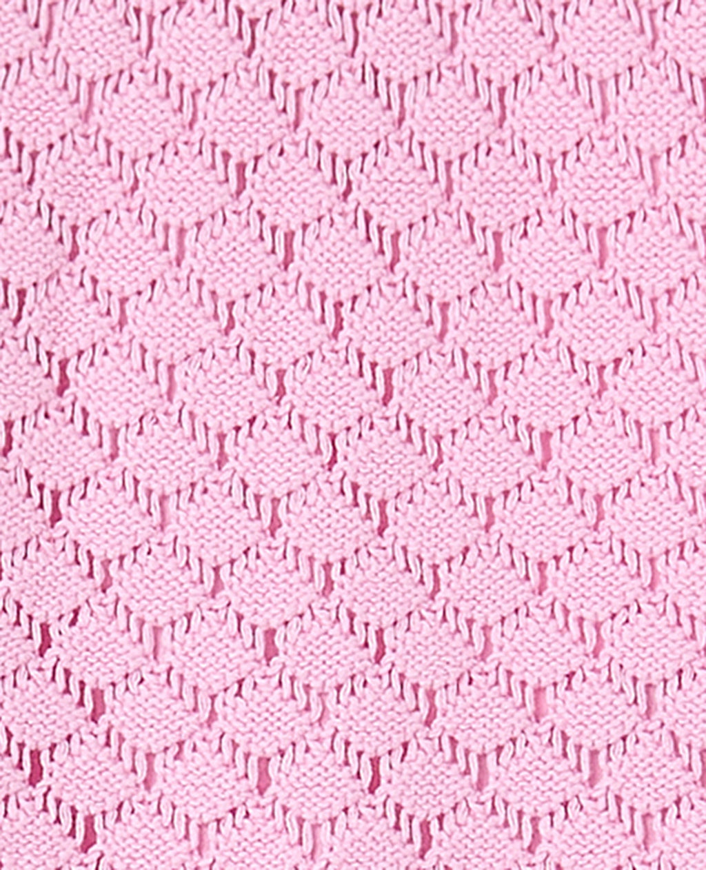 Jupe courte en maille ajourée