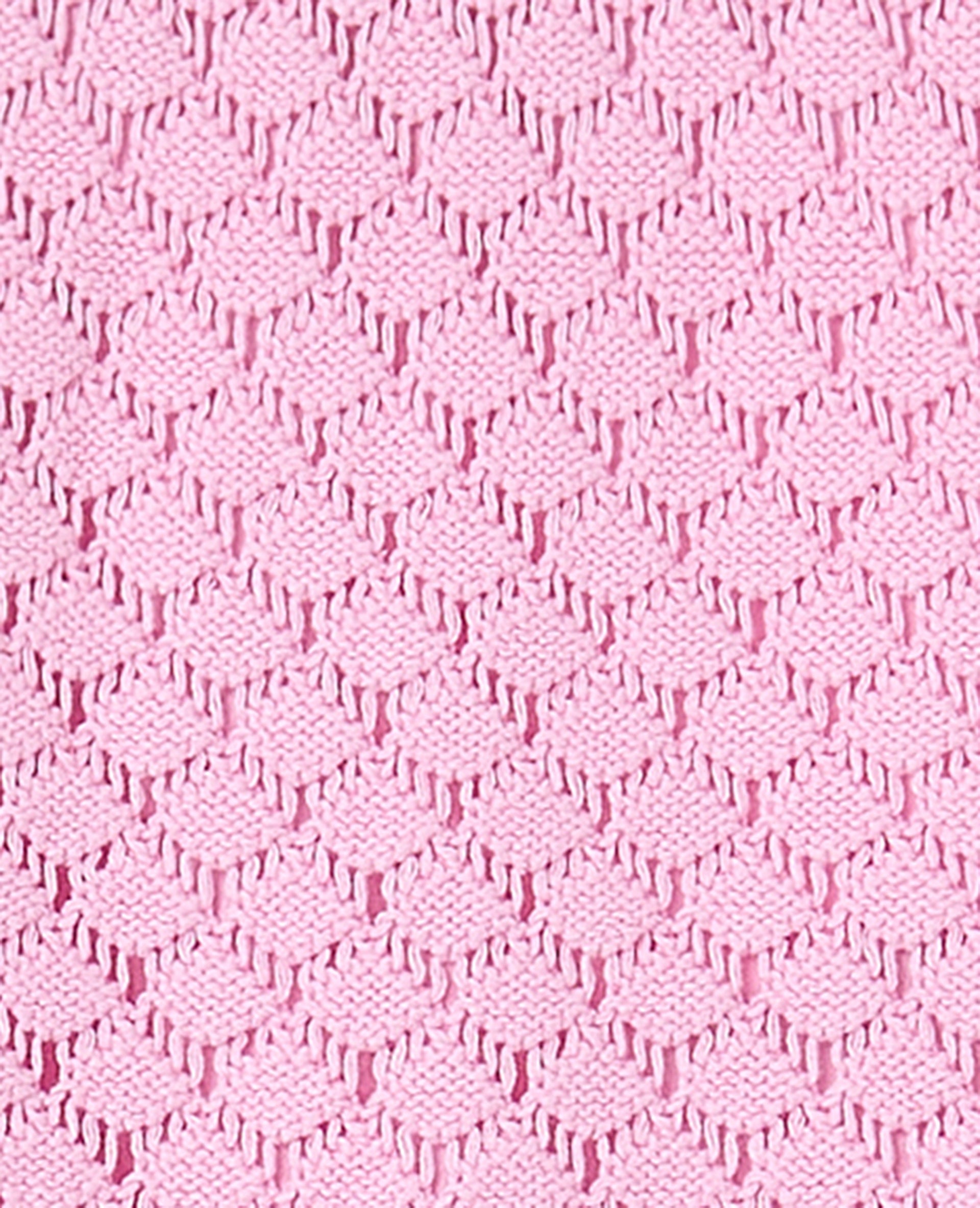 Jupe courte en maille ajourée