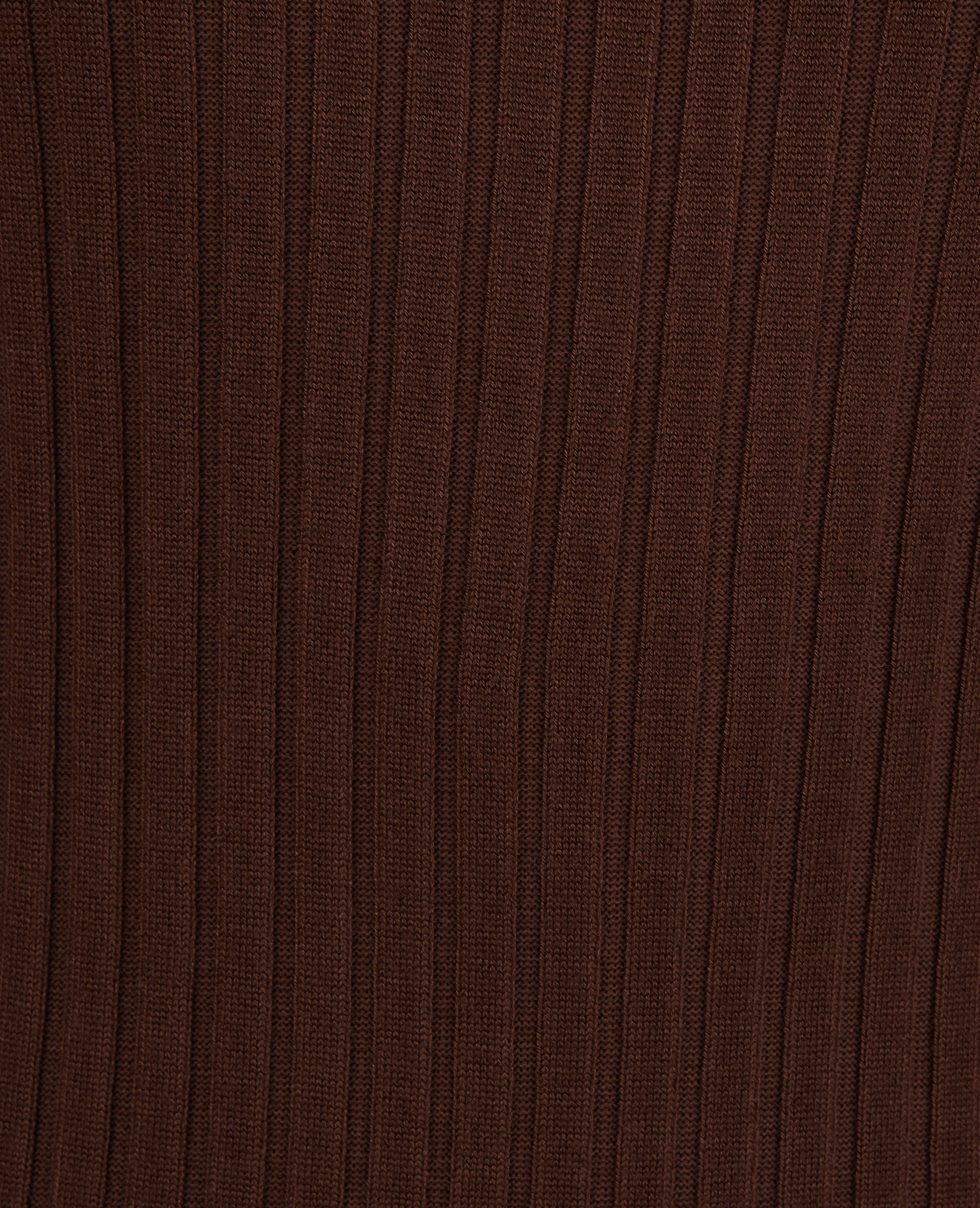 Robe longue moulante en maille côtelée