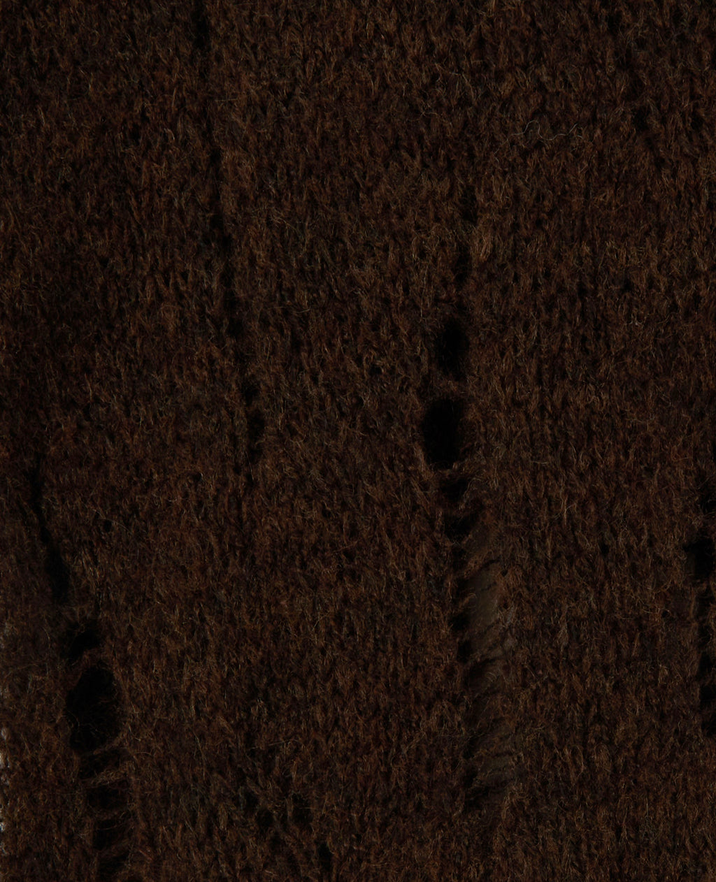 Robe longue en maille ajourée