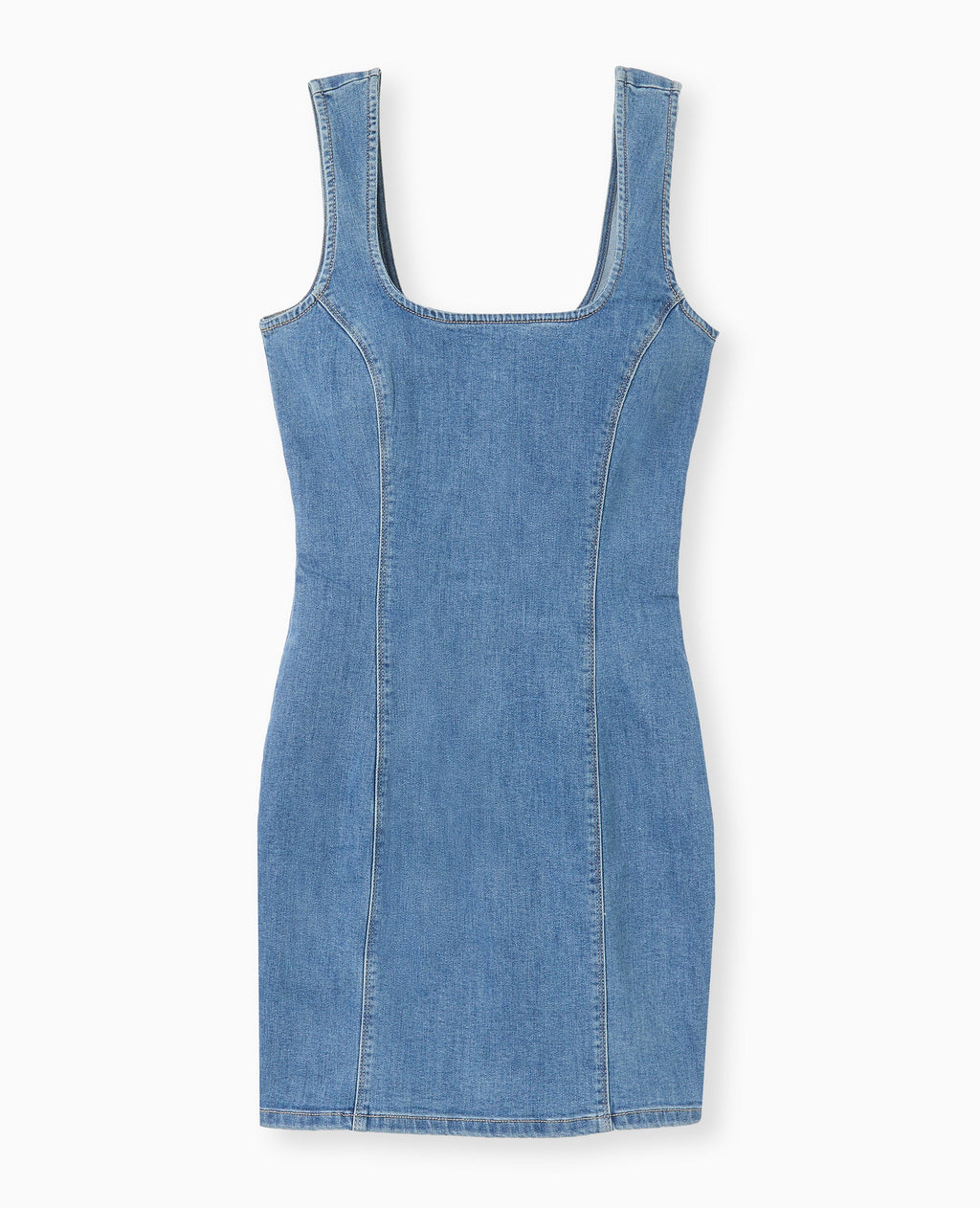 Robe moulante en jean stretch