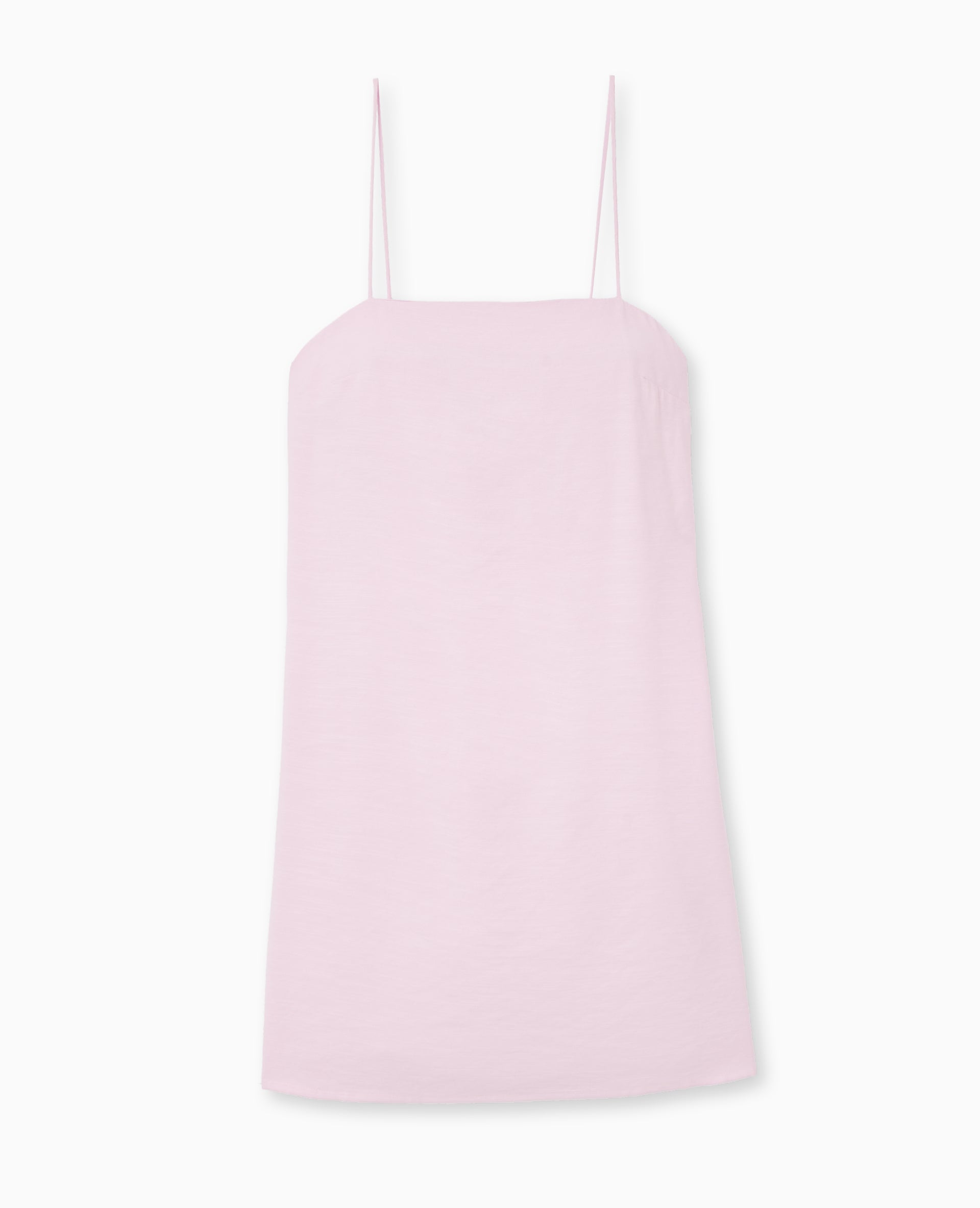 Robe courte avec bretelles à nouer