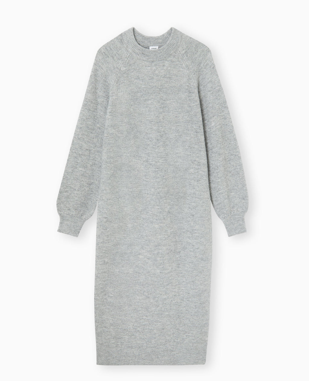 Robe longue en maille tricot