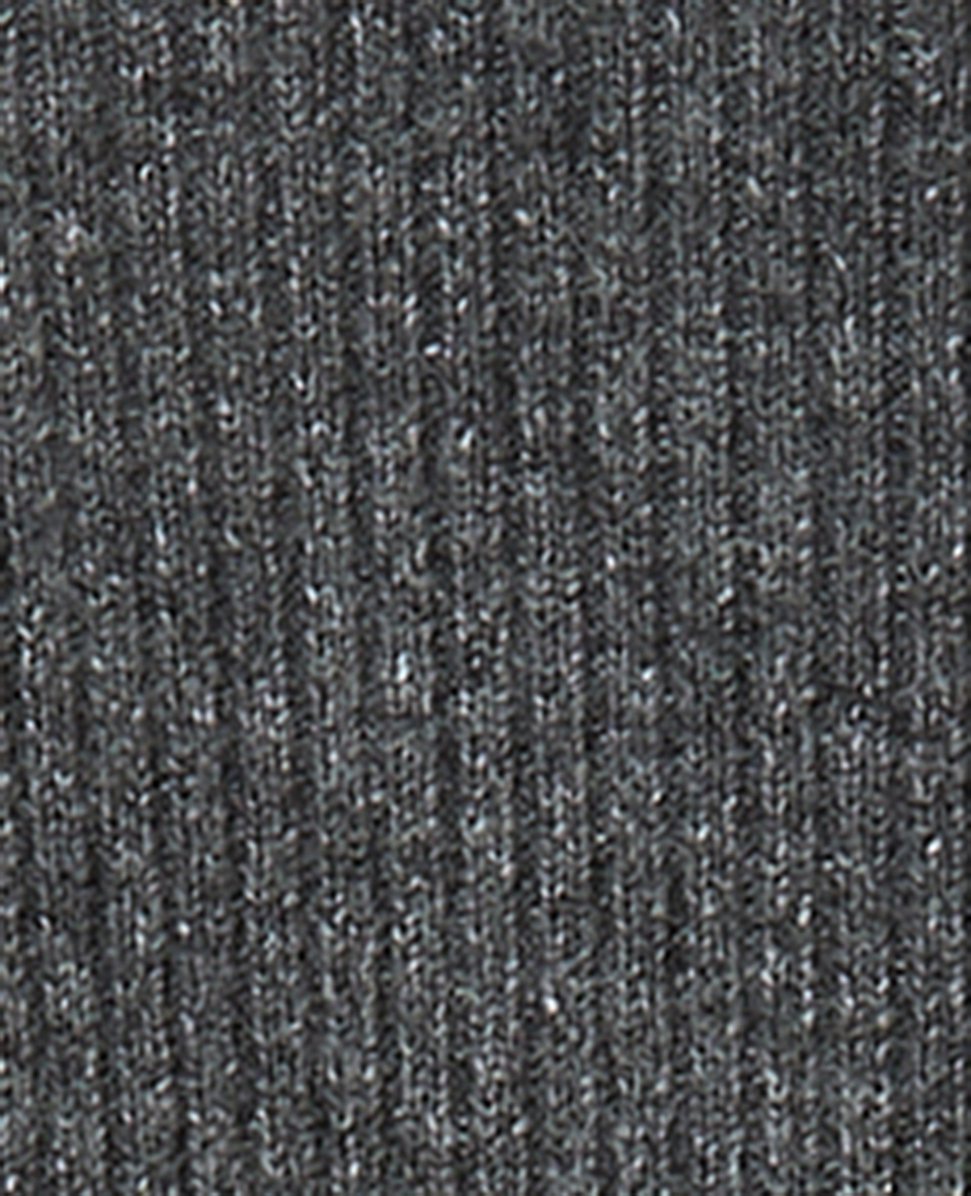 Robe courte en maille côtelée
